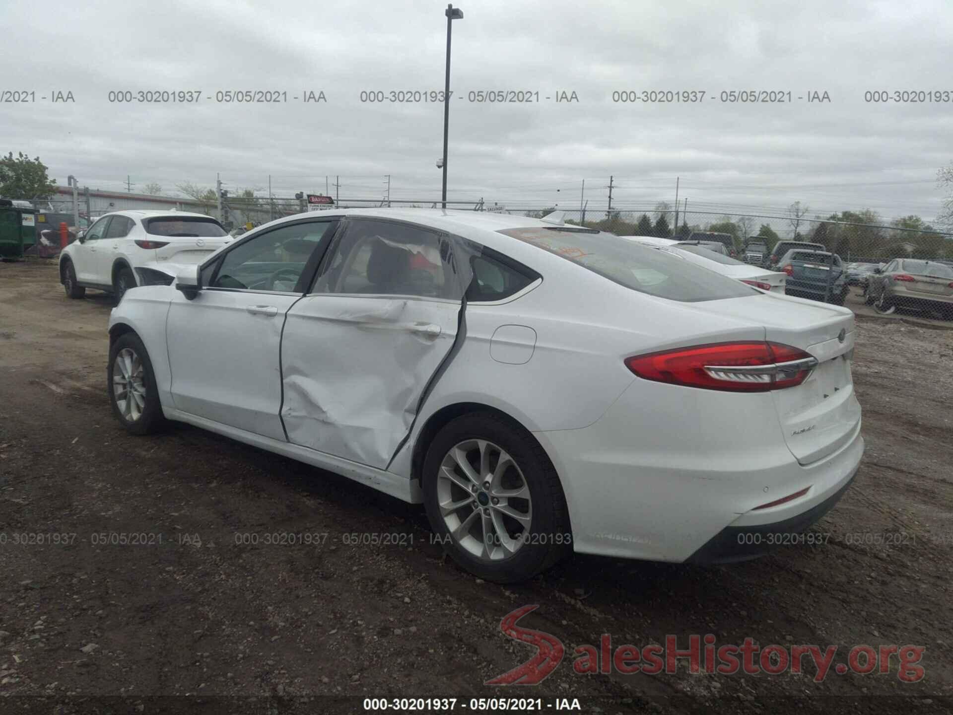 3FA6P0H70KR278350 2019 FORD FUSION