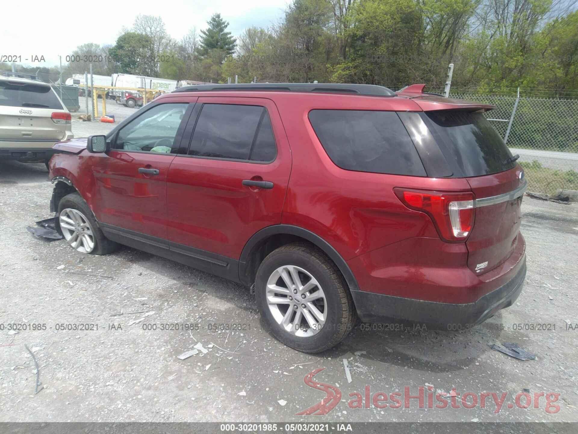 1FM5K8B86HGE28235 2017 FORD EXPLORER