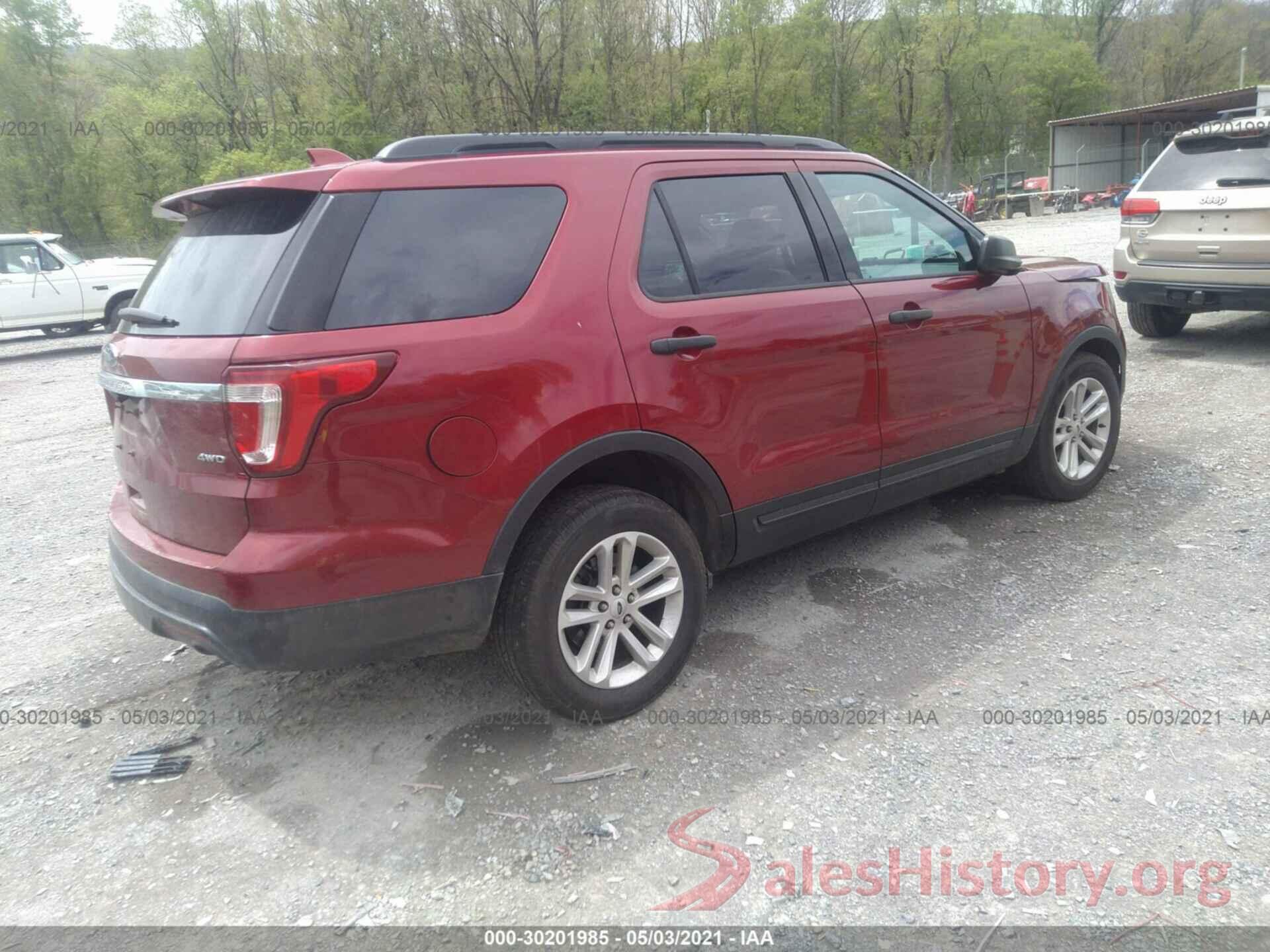 1FM5K8B86HGE28235 2017 FORD EXPLORER