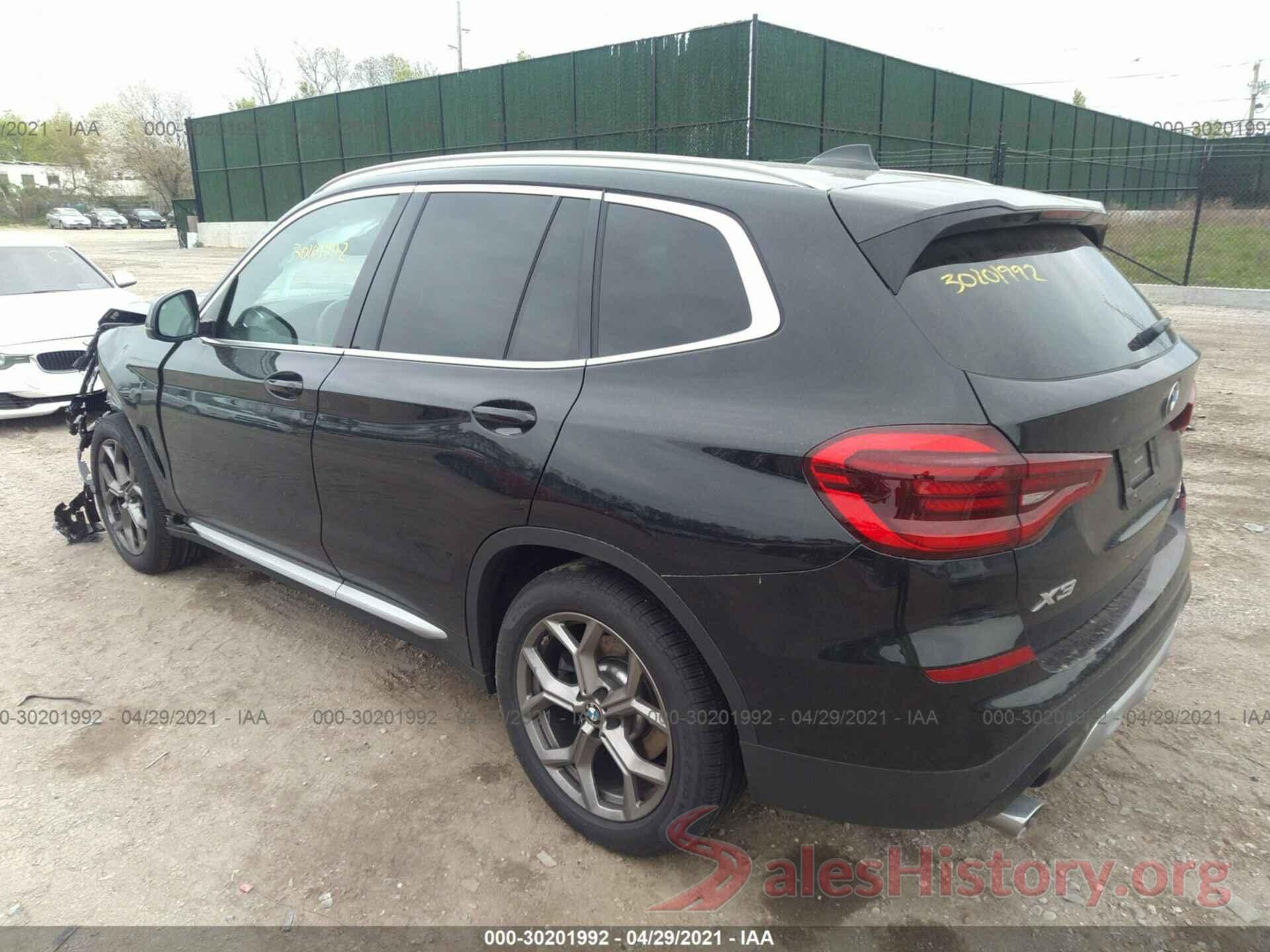 5UXTY5C01M9F50504 2021 BMW X3