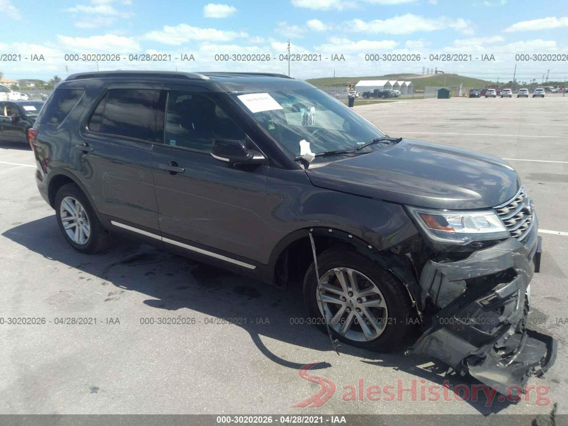 1FM5K7D88HGA92580 2017 FORD EXPLORER