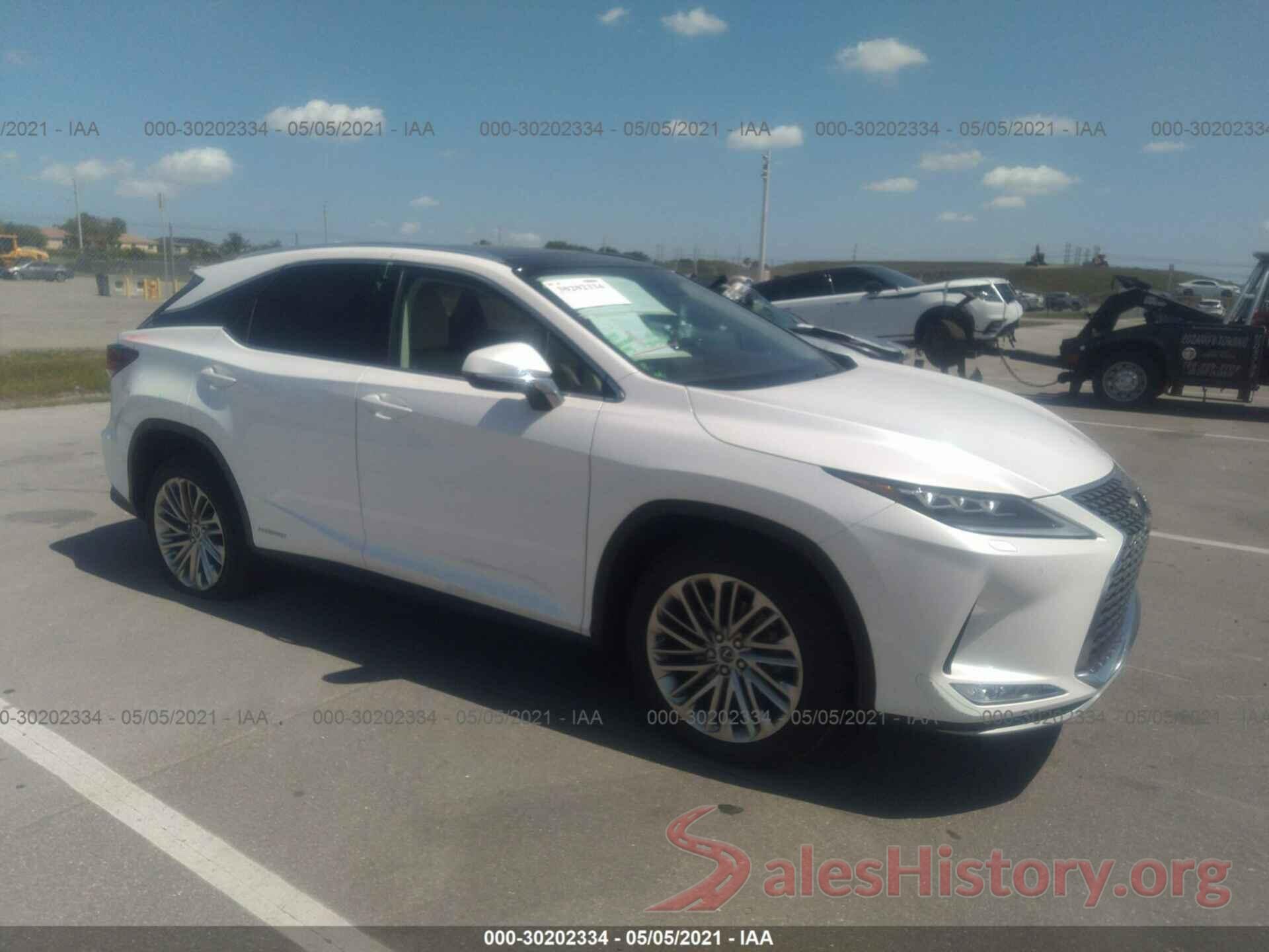 2T2JGMDA1LC051619 2020 LEXUS RX