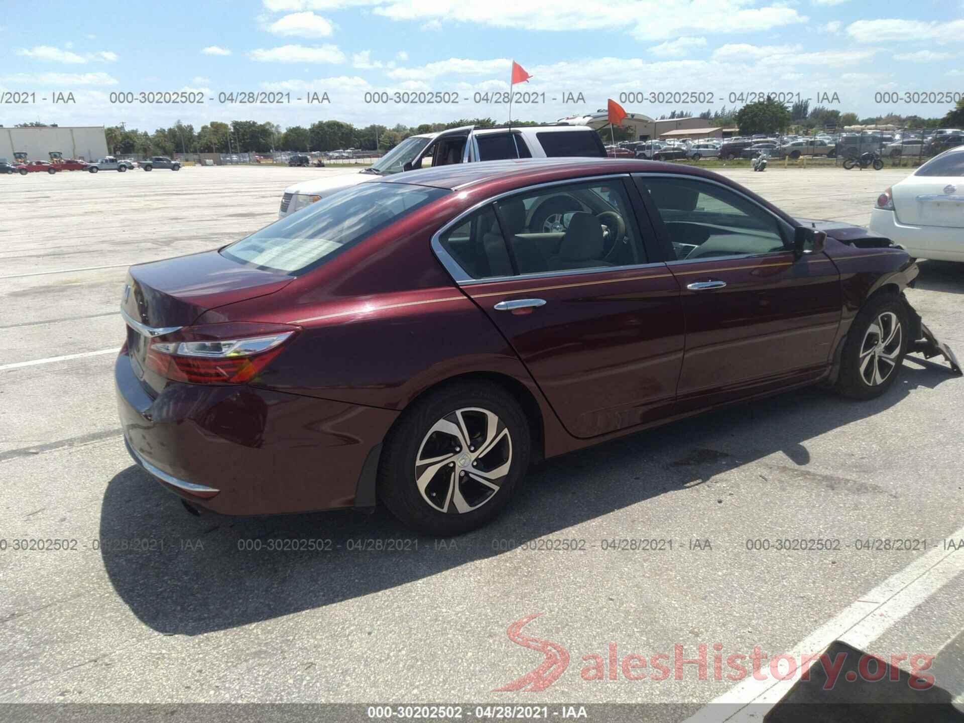 1HGCR2F38HA003476 2017 HONDA ACCORD SEDAN