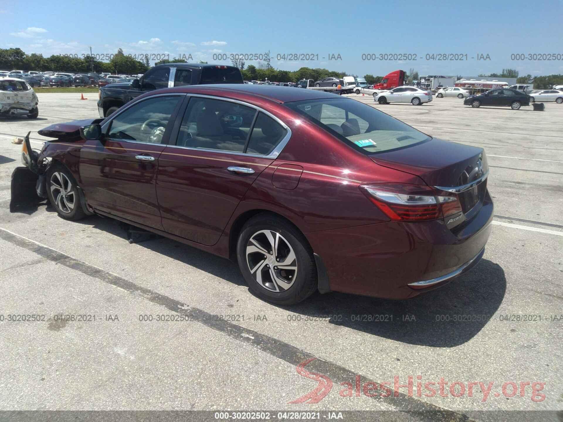 1HGCR2F38HA003476 2017 HONDA ACCORD SEDAN