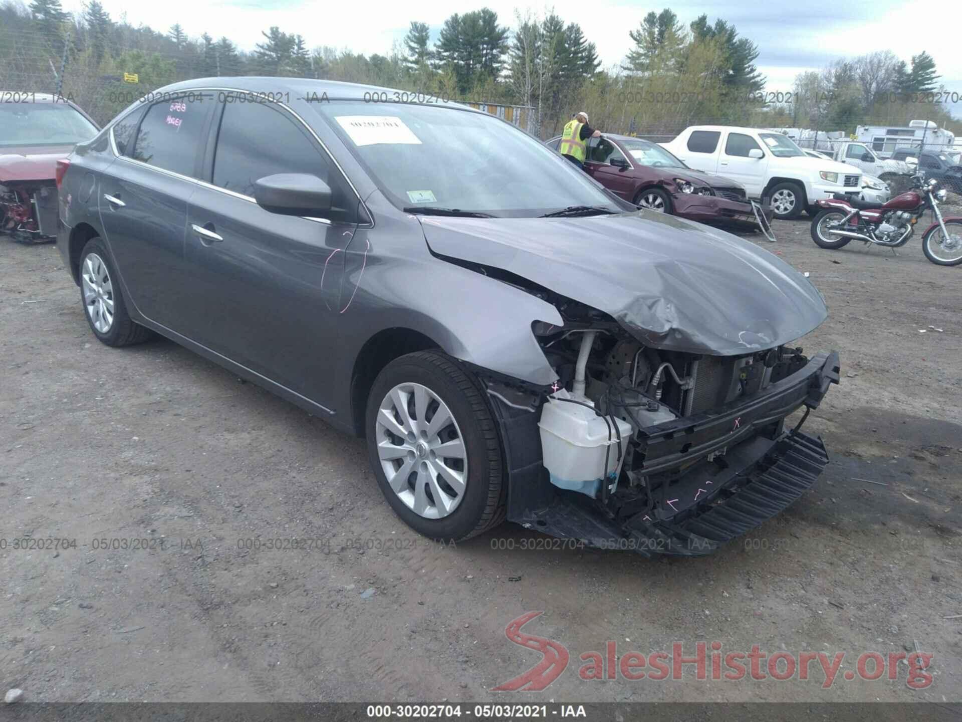 3N1AB7AP7HY270401 2017 NISSAN SENTRA