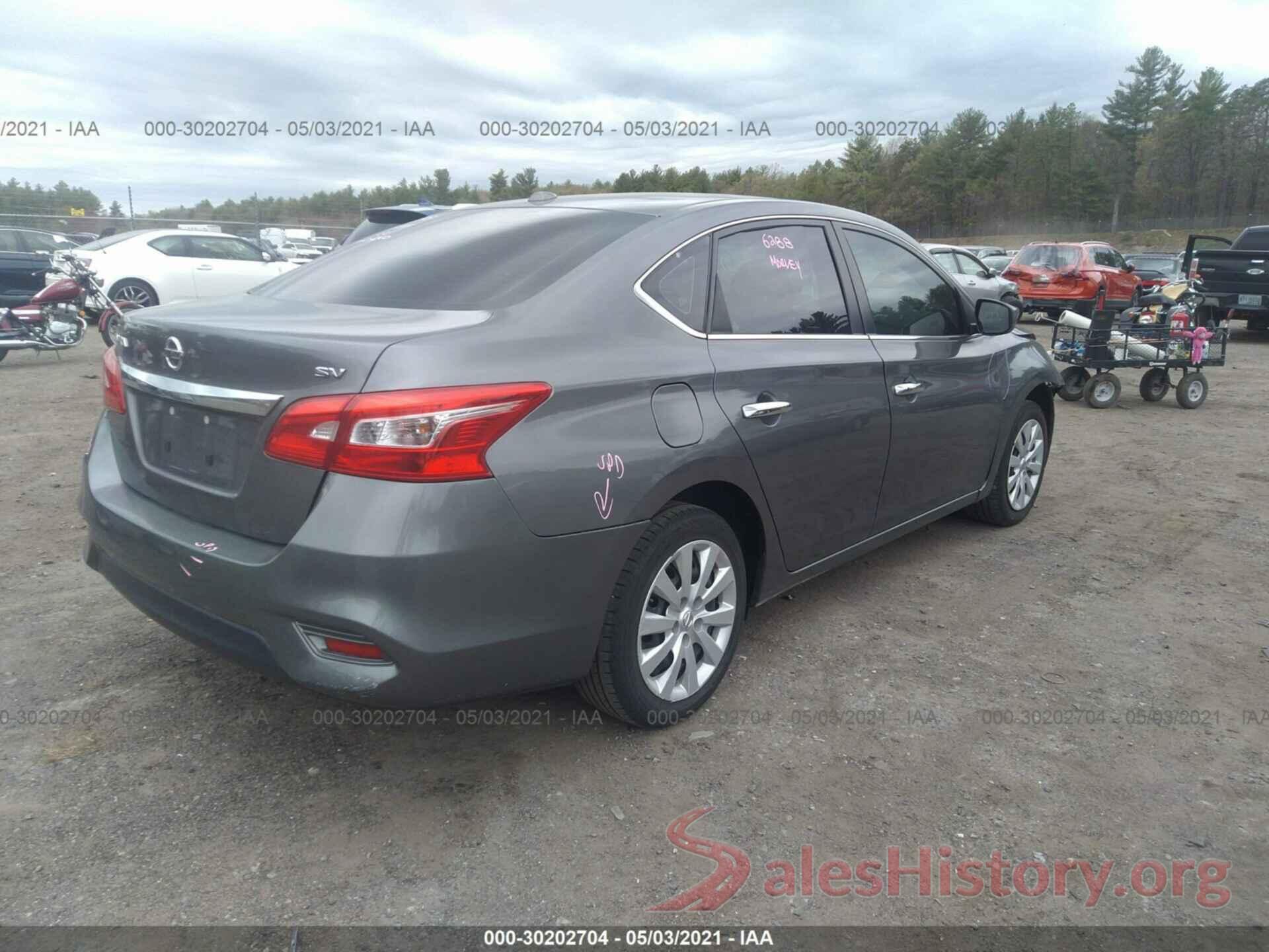 3N1AB7AP7HY270401 2017 NISSAN SENTRA