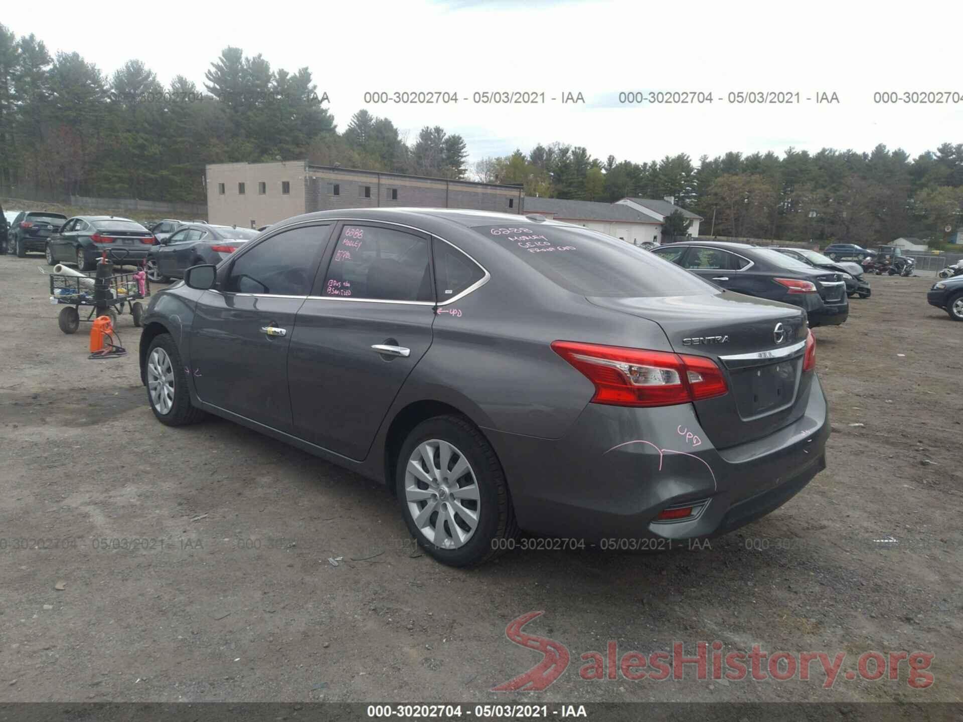 3N1AB7AP7HY270401 2017 NISSAN SENTRA