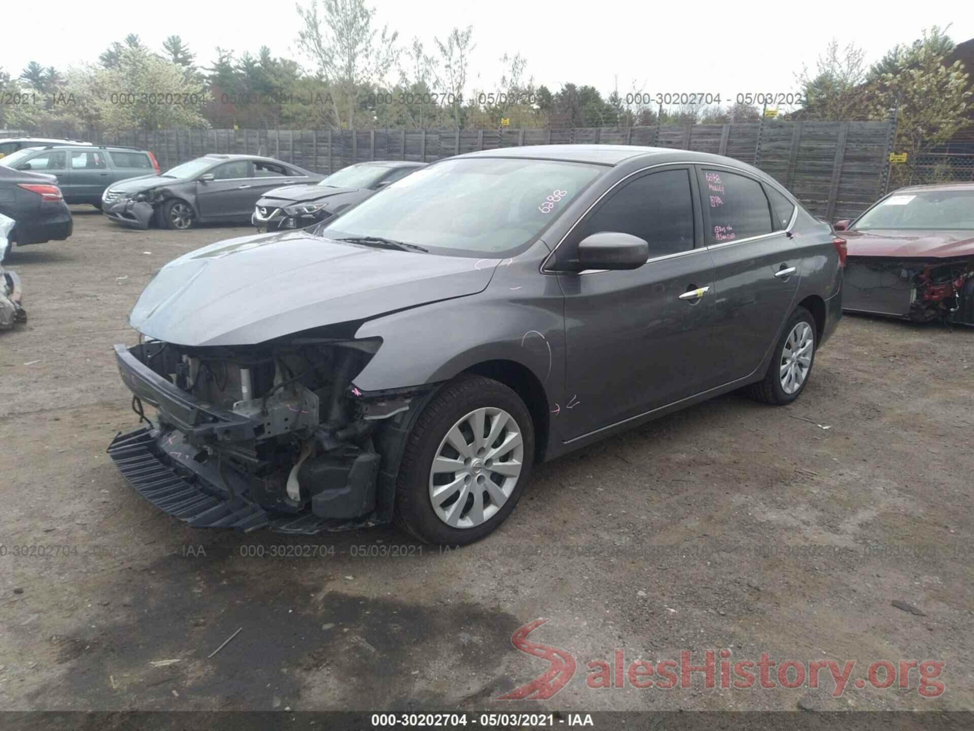 3N1AB7AP7HY270401 2017 NISSAN SENTRA