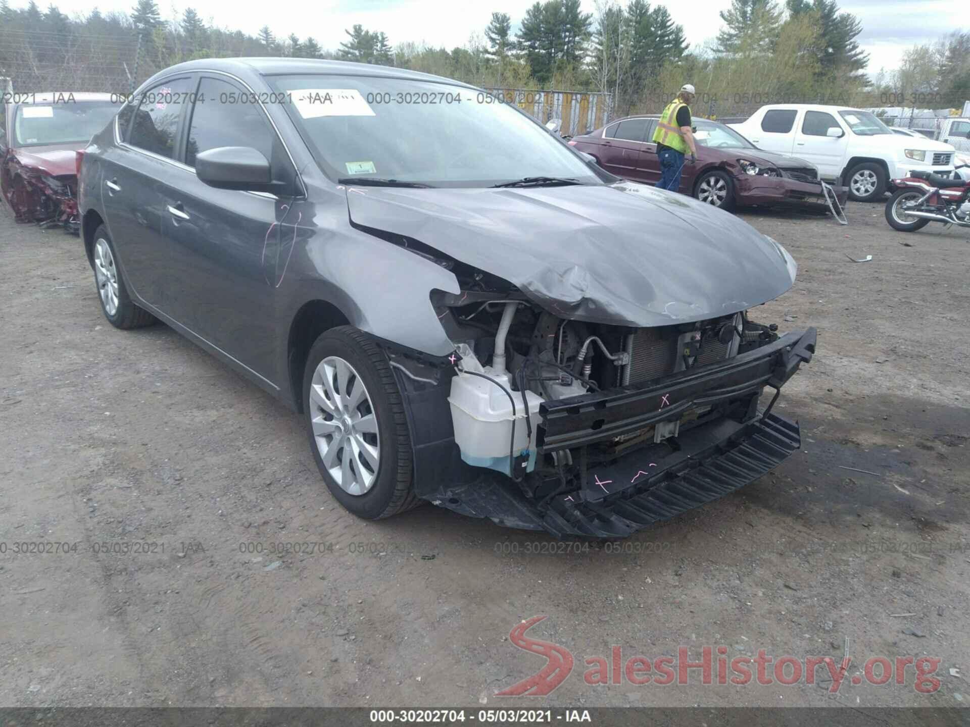 3N1AB7AP7HY270401 2017 NISSAN SENTRA