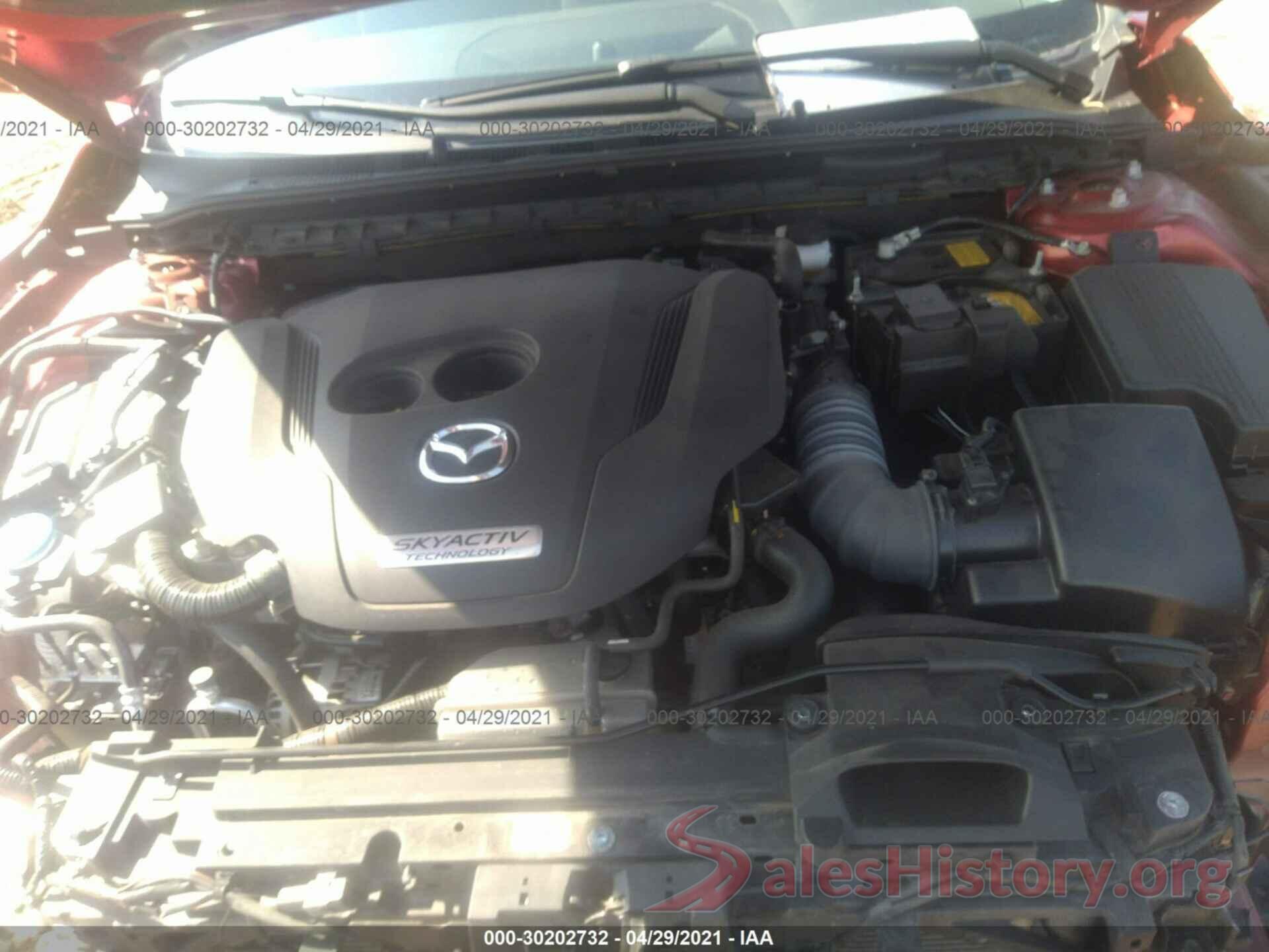 JM1GL1TY3J1323581 2018 MAZDA MAZDA6