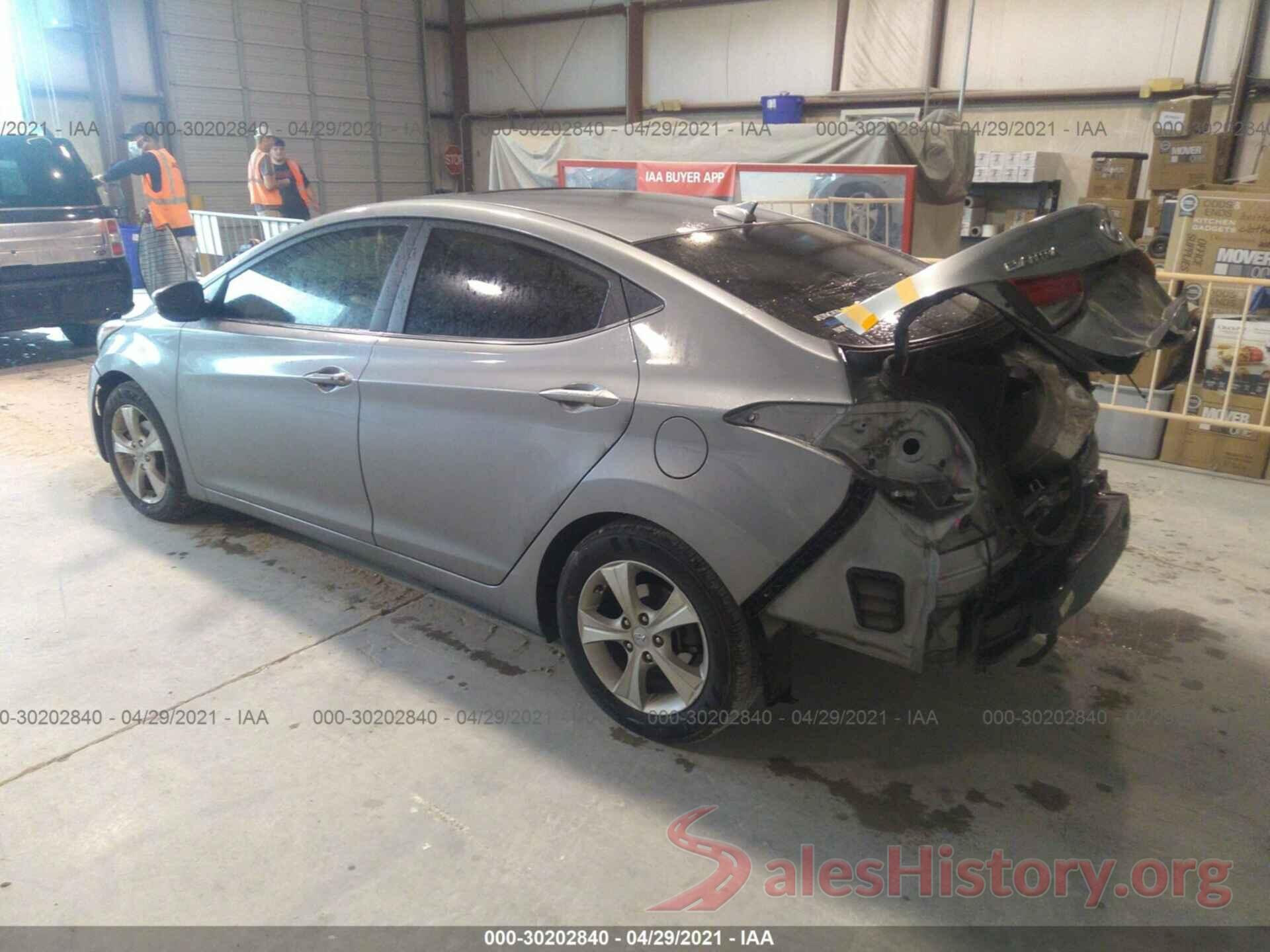 5NPDH4AE6GH761950 2016 HYUNDAI ELANTRA