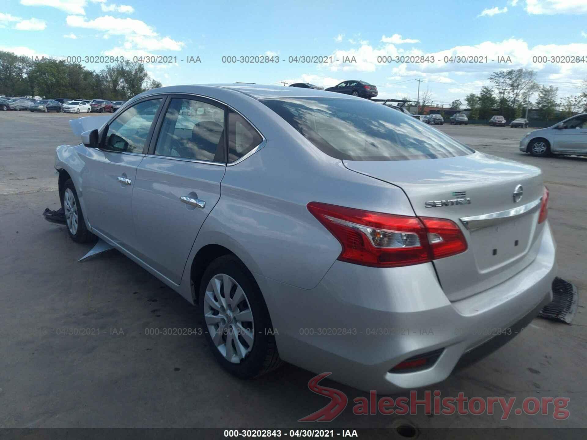 3N1AB7AP6KY264306 2019 NISSAN SENTRA