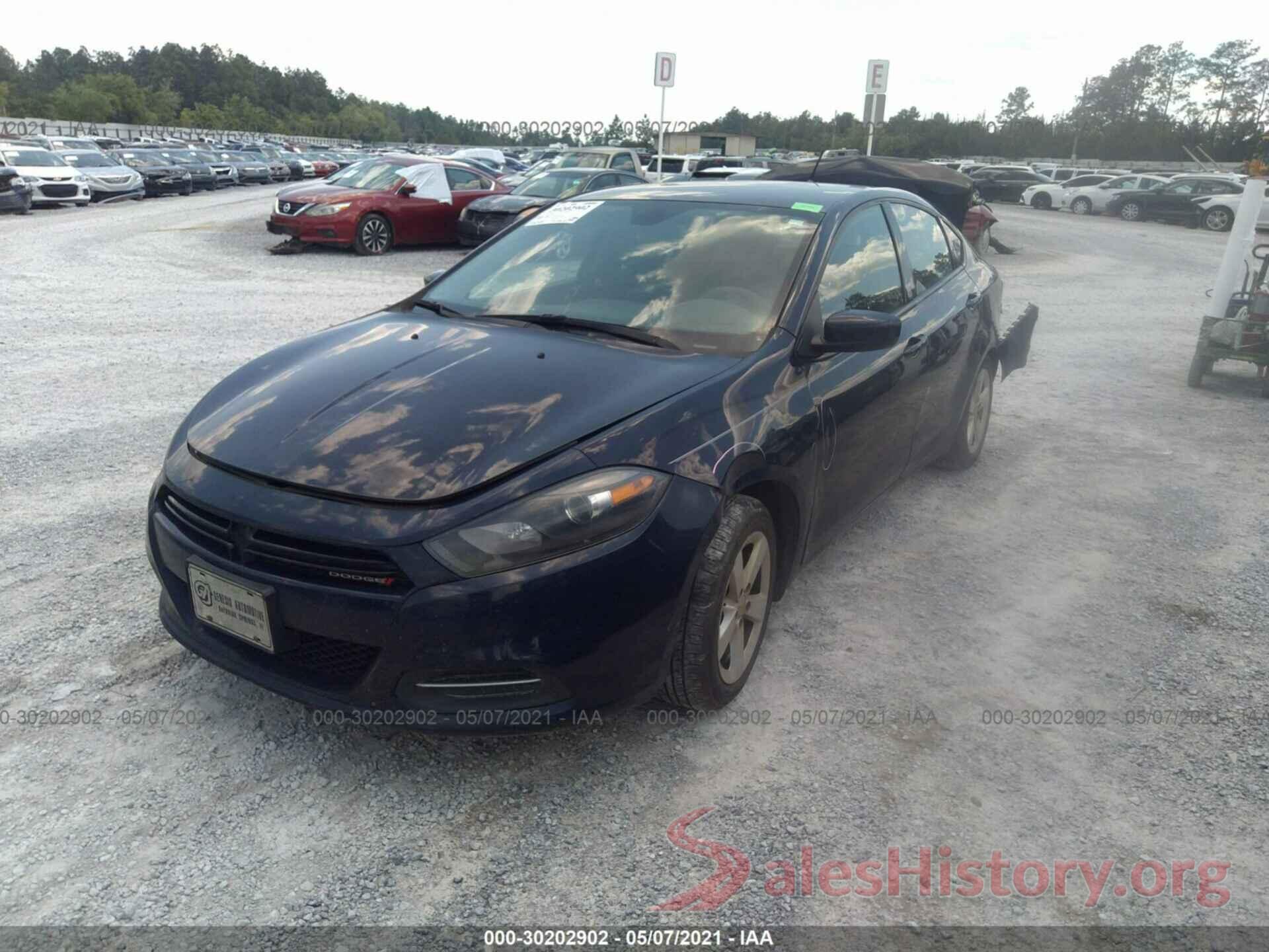 1C3CDFBB0GD555203 2016 DODGE DART