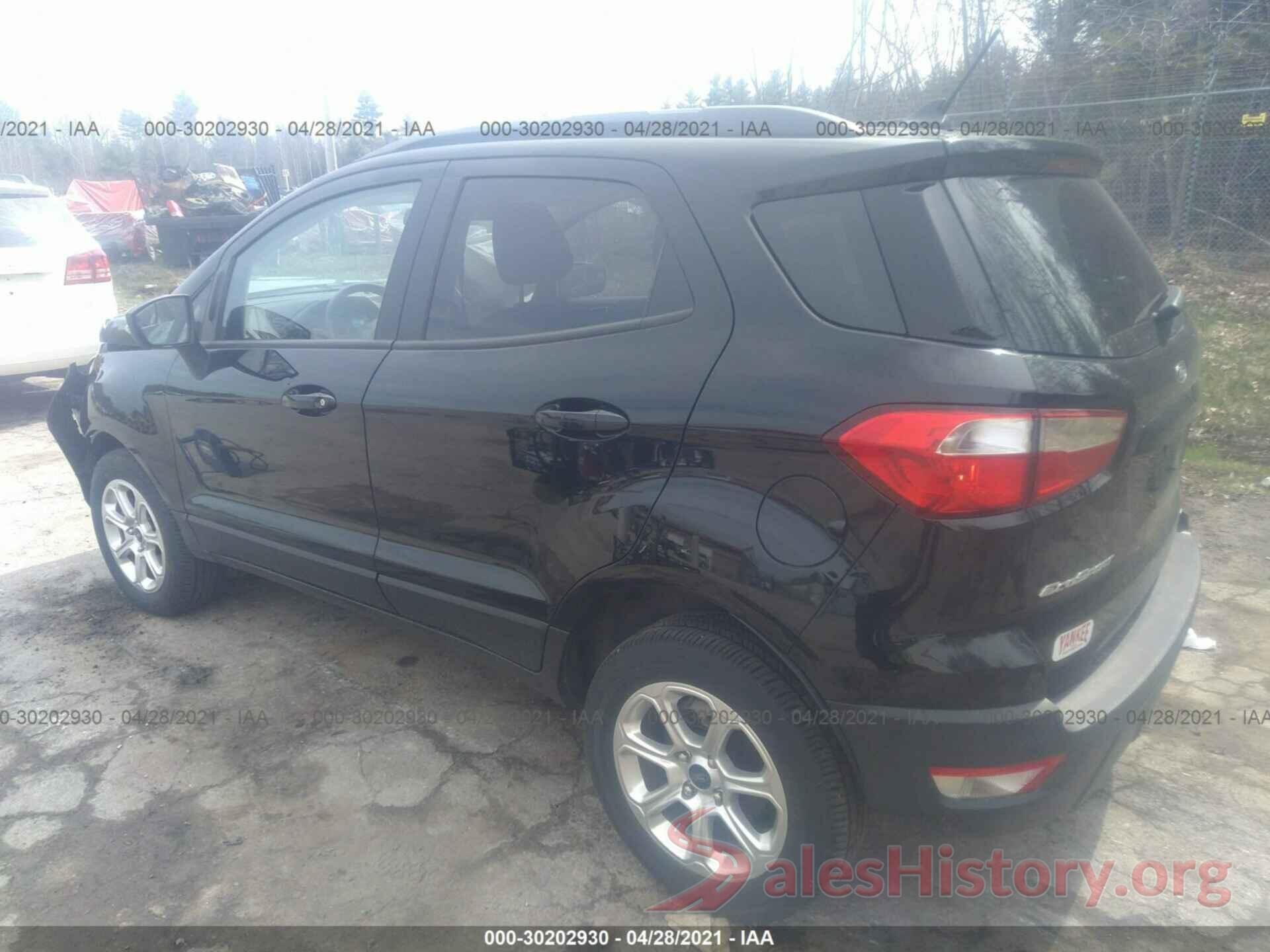 MAJ6S3GL8KC298276 2019 FORD ECOSPORT