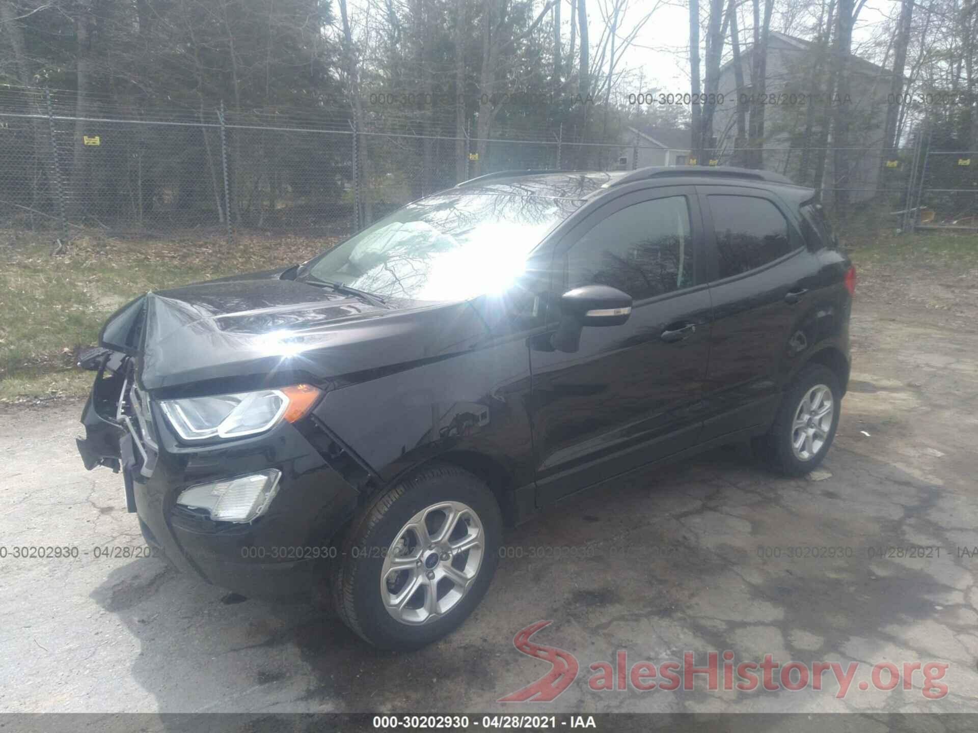 MAJ6S3GL8KC298276 2019 FORD ECOSPORT