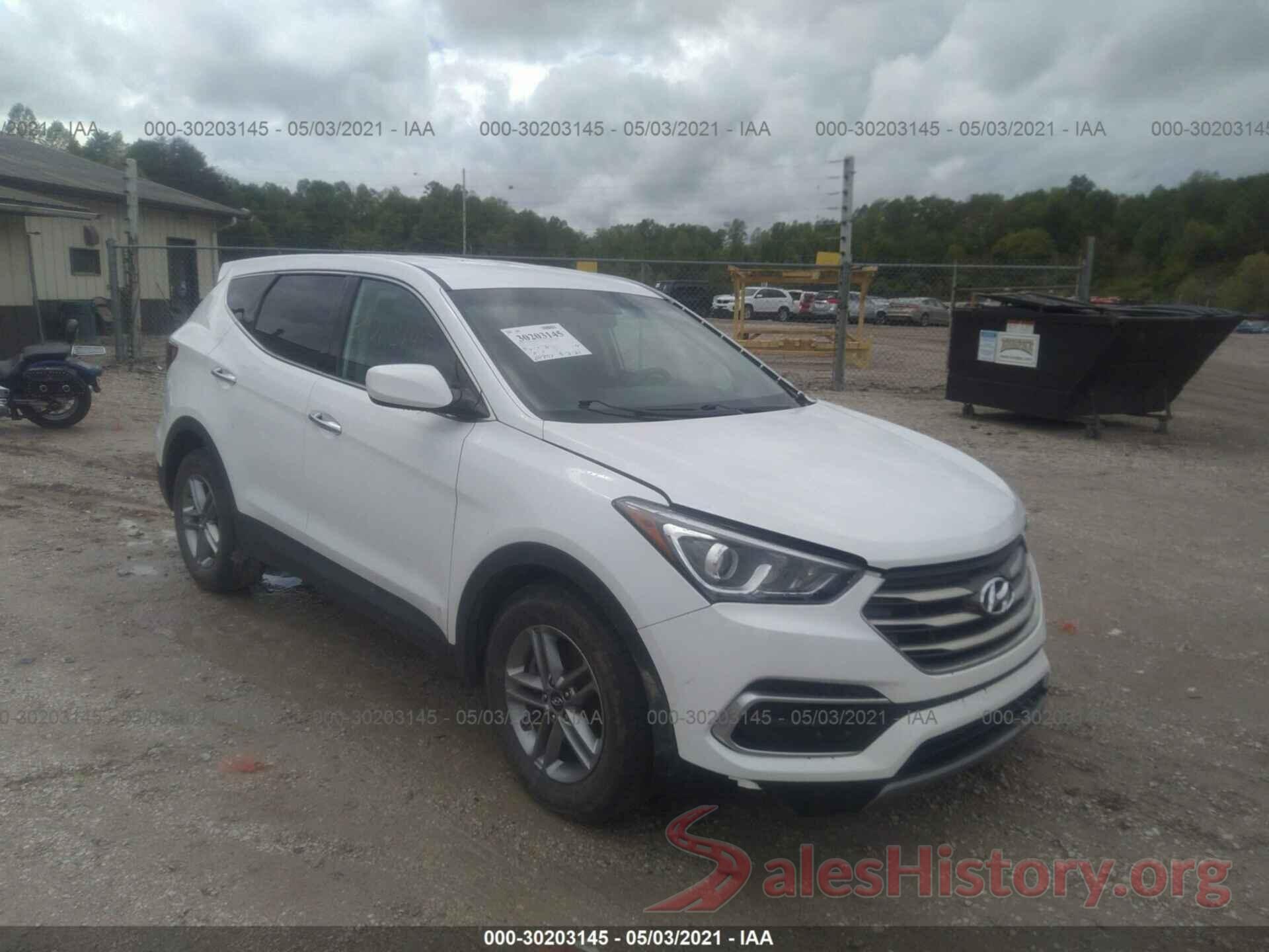 5XYZT3LB7JG532810 2018 HYUNDAI SANTA FE SPORT