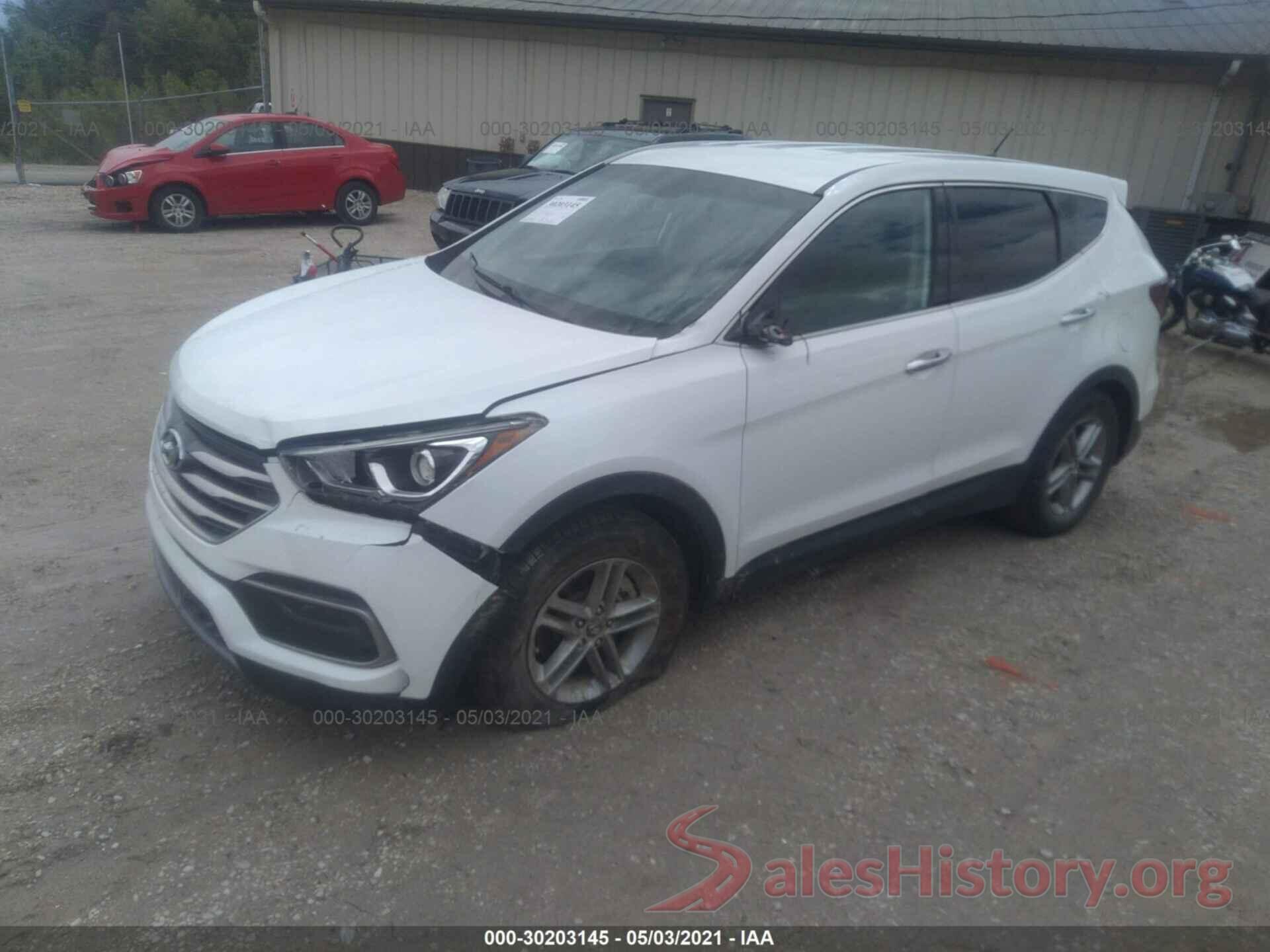 5XYZT3LB7JG532810 2018 HYUNDAI SANTA FE SPORT