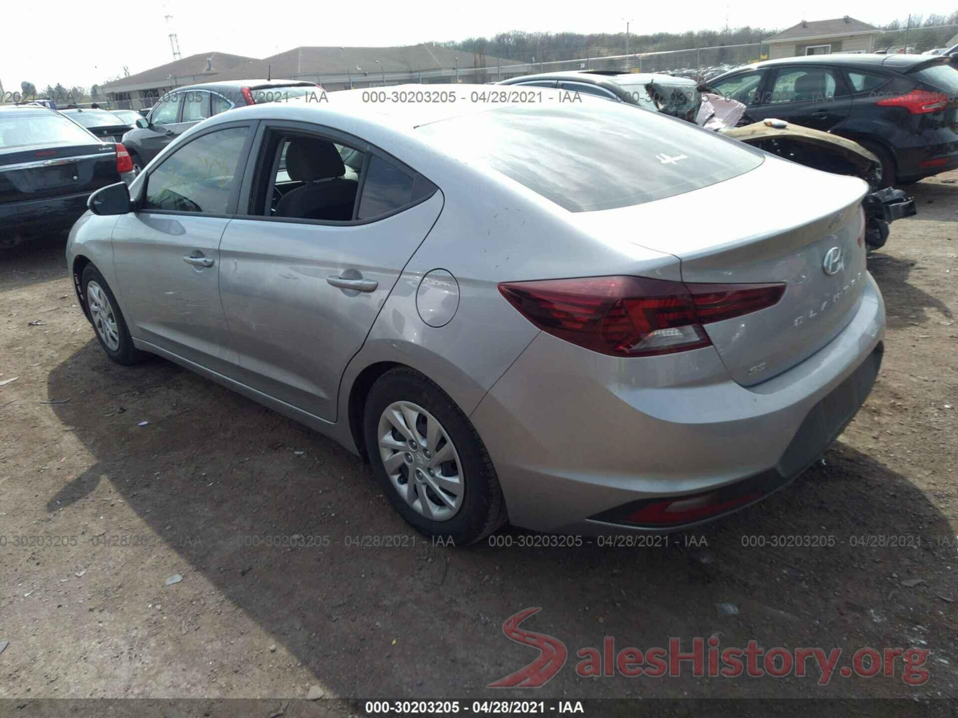 5NPD74LF0LH588963 2020 HYUNDAI ELANTRA