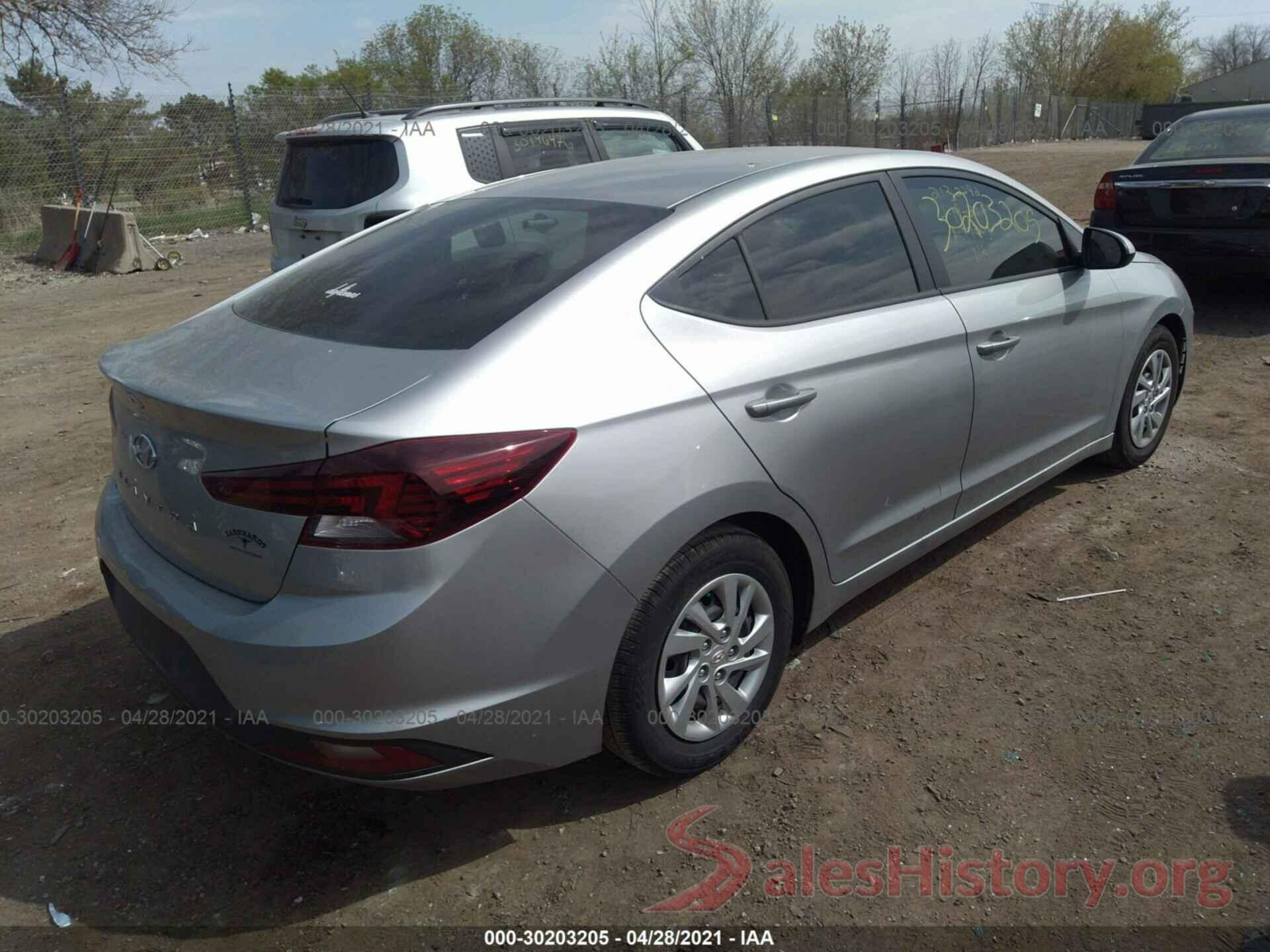 5NPD74LF0LH588963 2020 HYUNDAI ELANTRA