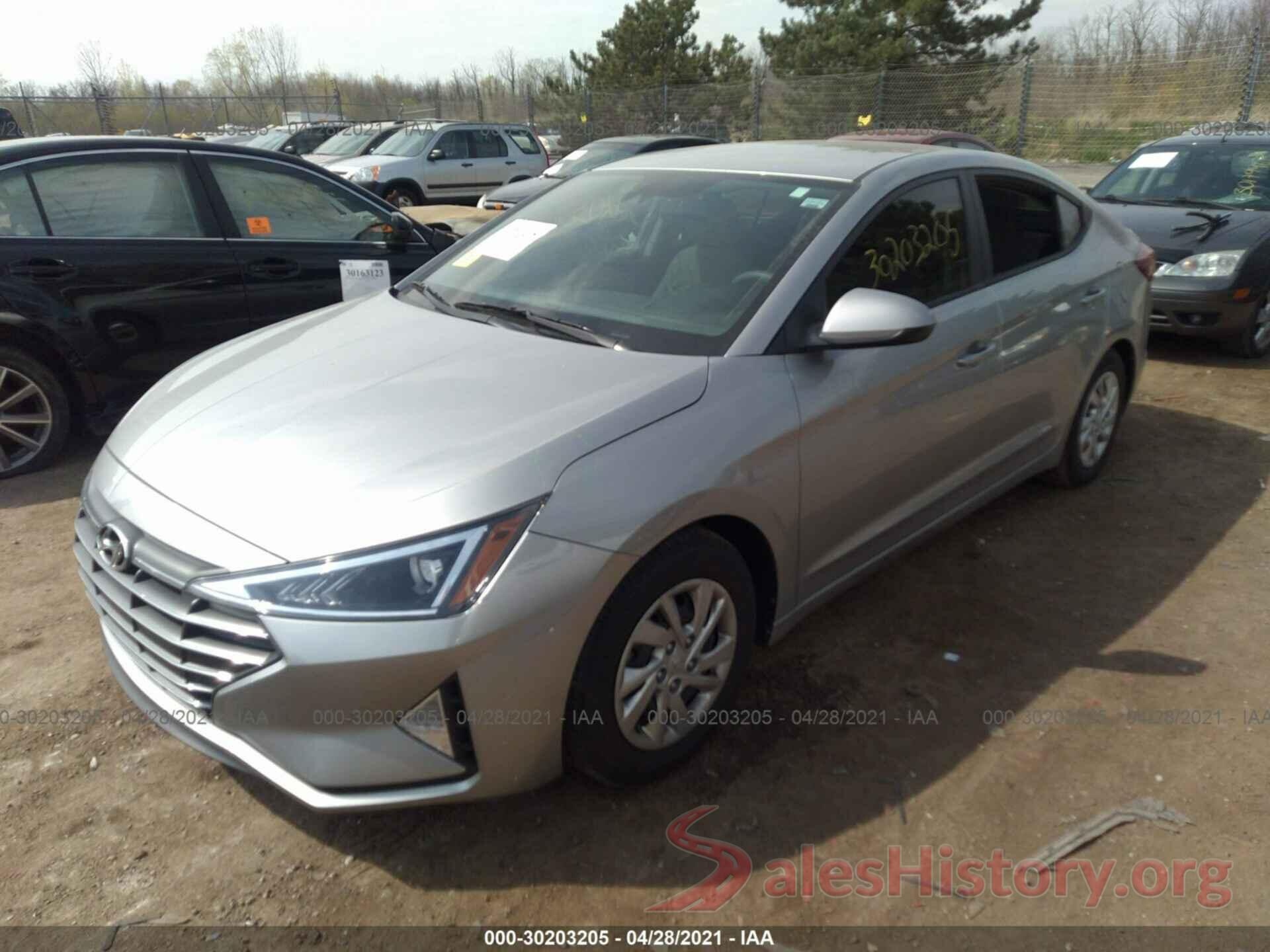 5NPD74LF0LH588963 2020 HYUNDAI ELANTRA