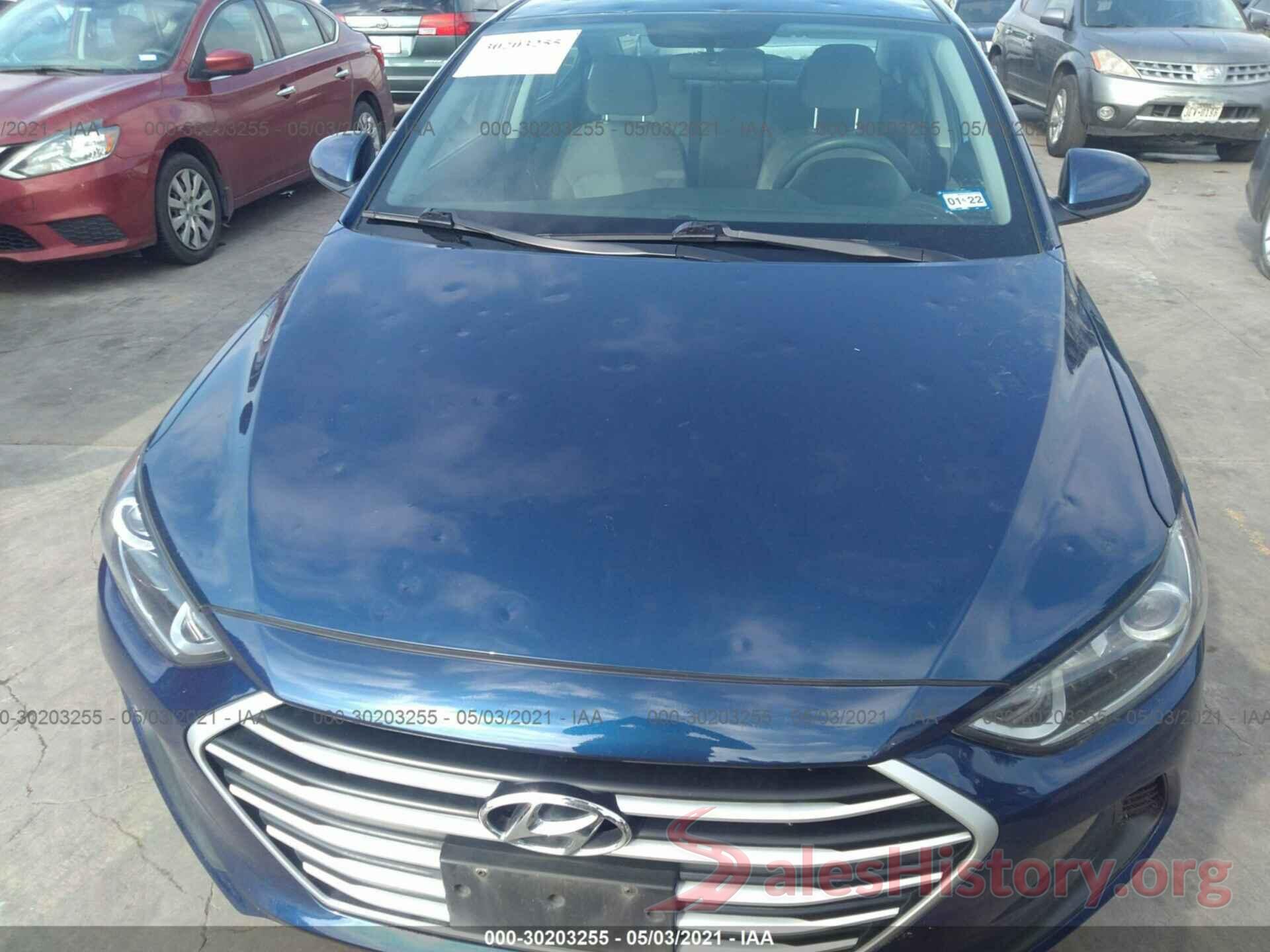 5NPD84LF0HH176403 2017 HYUNDAI ELANTRA