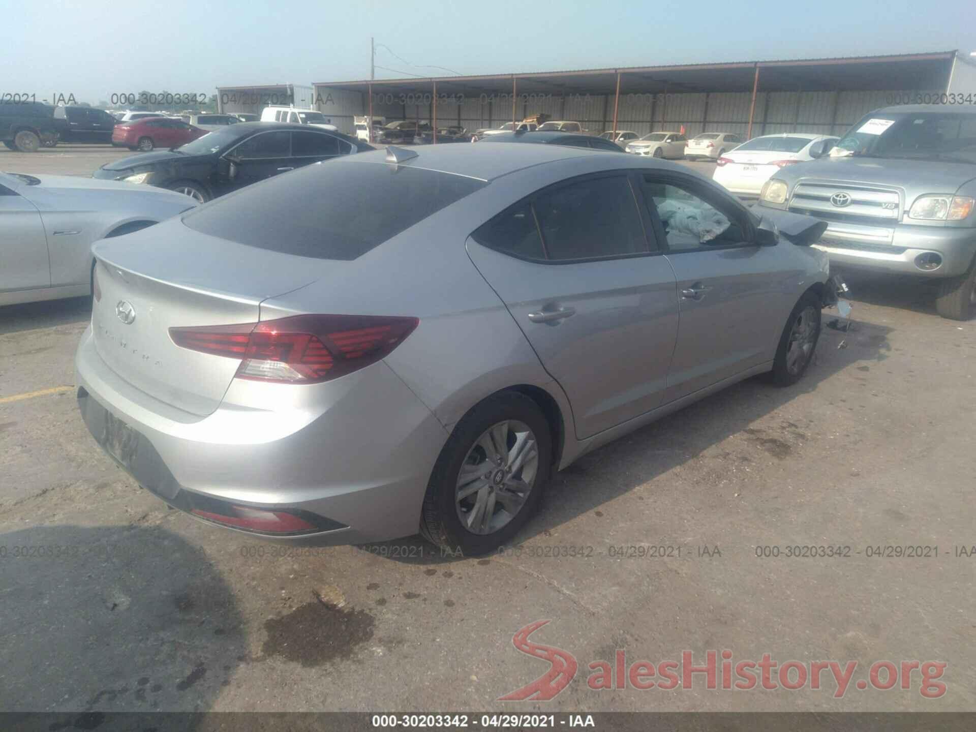 5NPD84LF4LH603834 2020 HYUNDAI ELANTRA