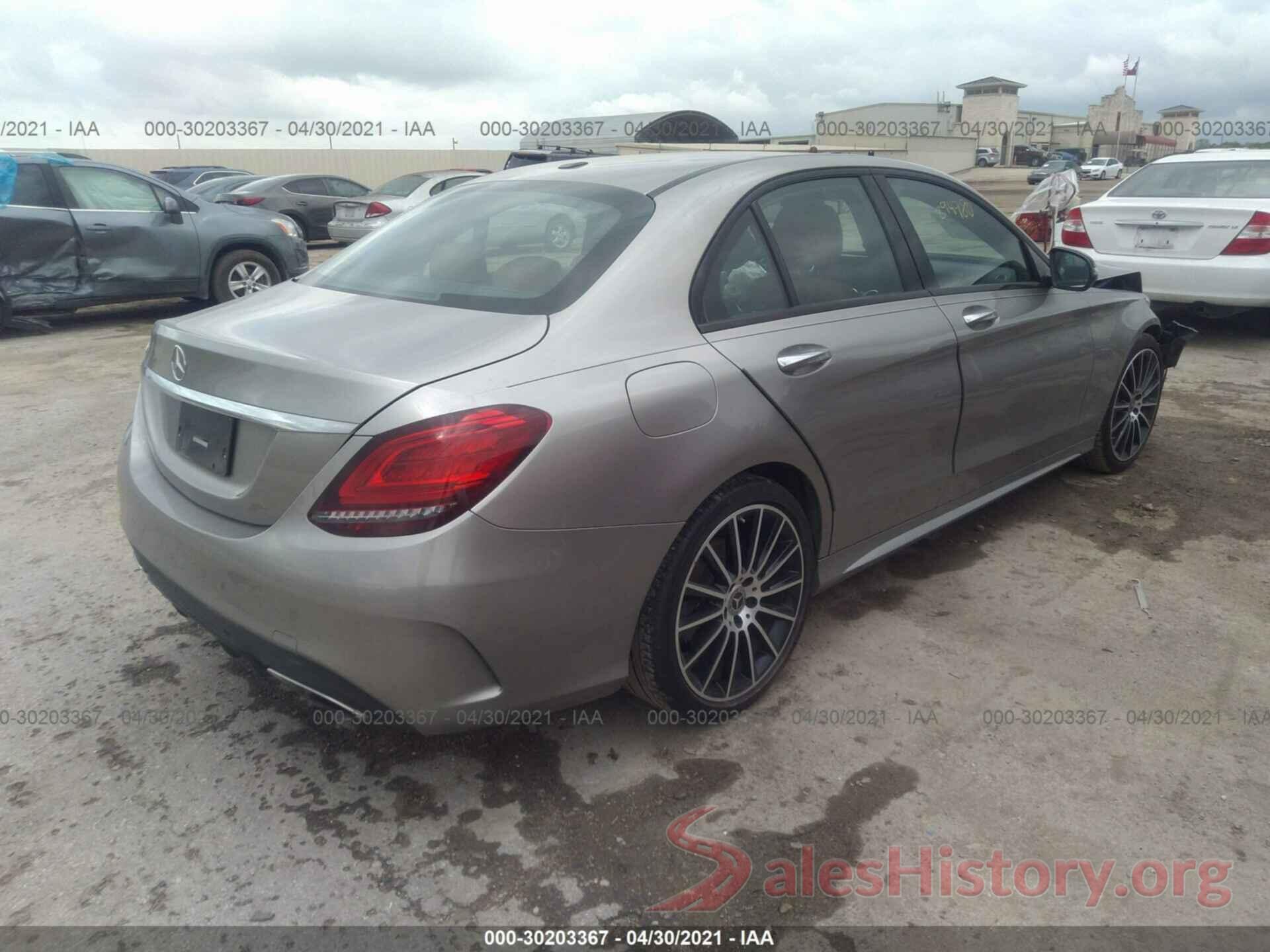 55SWF8DB9KU294780 2019 MERCEDES-BENZ C-CLASS