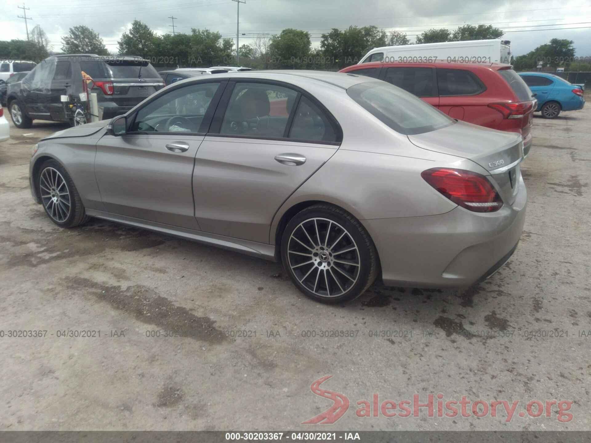 55SWF8DB9KU294780 2019 MERCEDES-BENZ C-CLASS