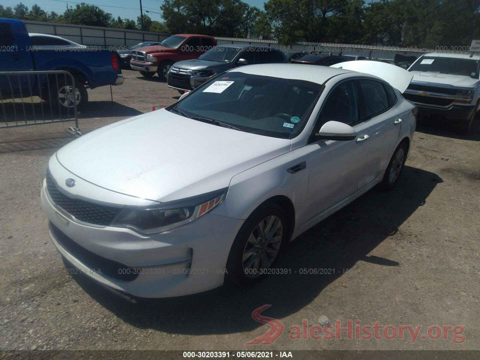 5XXGT4L37GG072695 2016 KIA OPTIMA