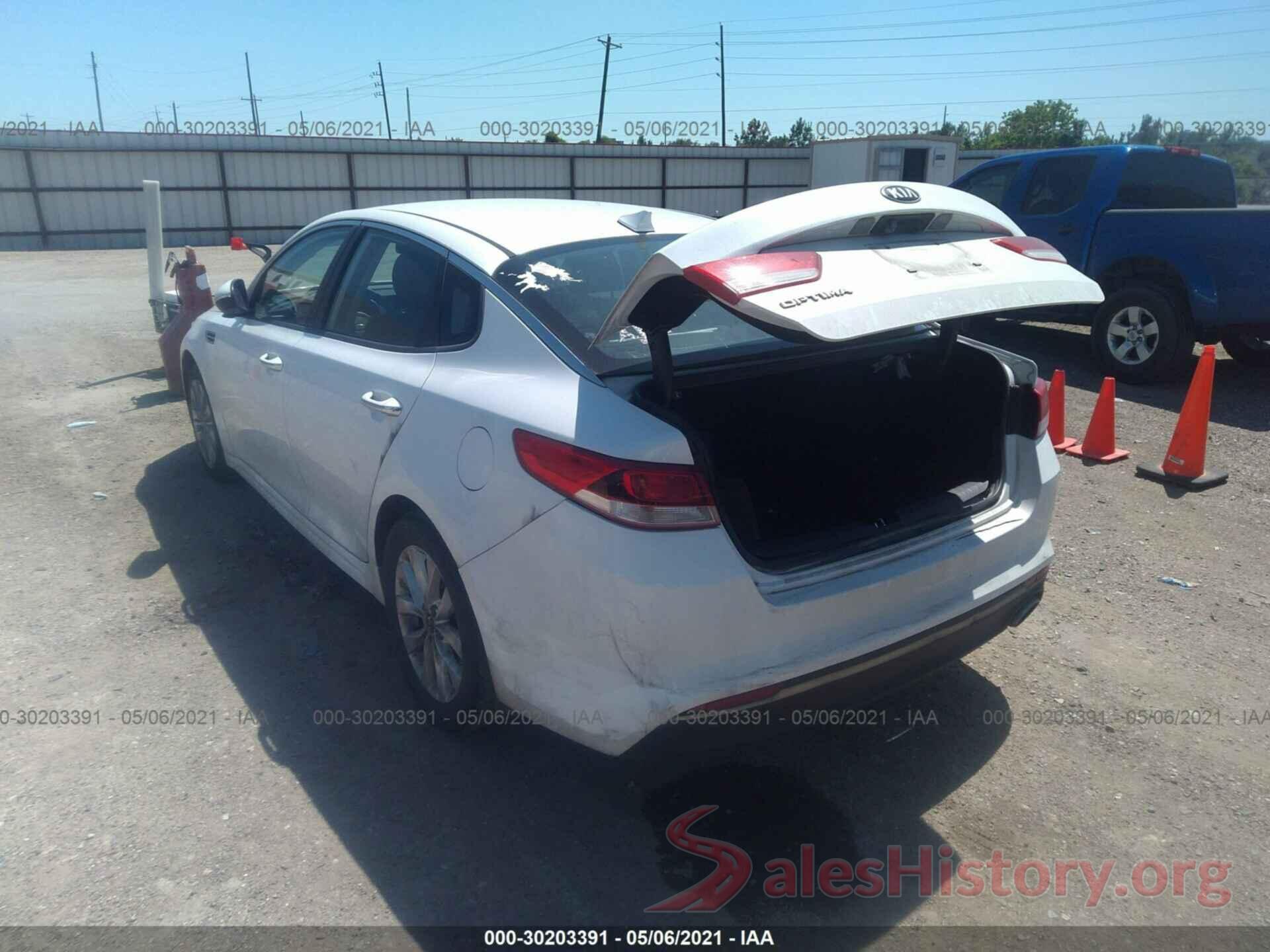 5XXGT4L37GG072695 2016 KIA OPTIMA