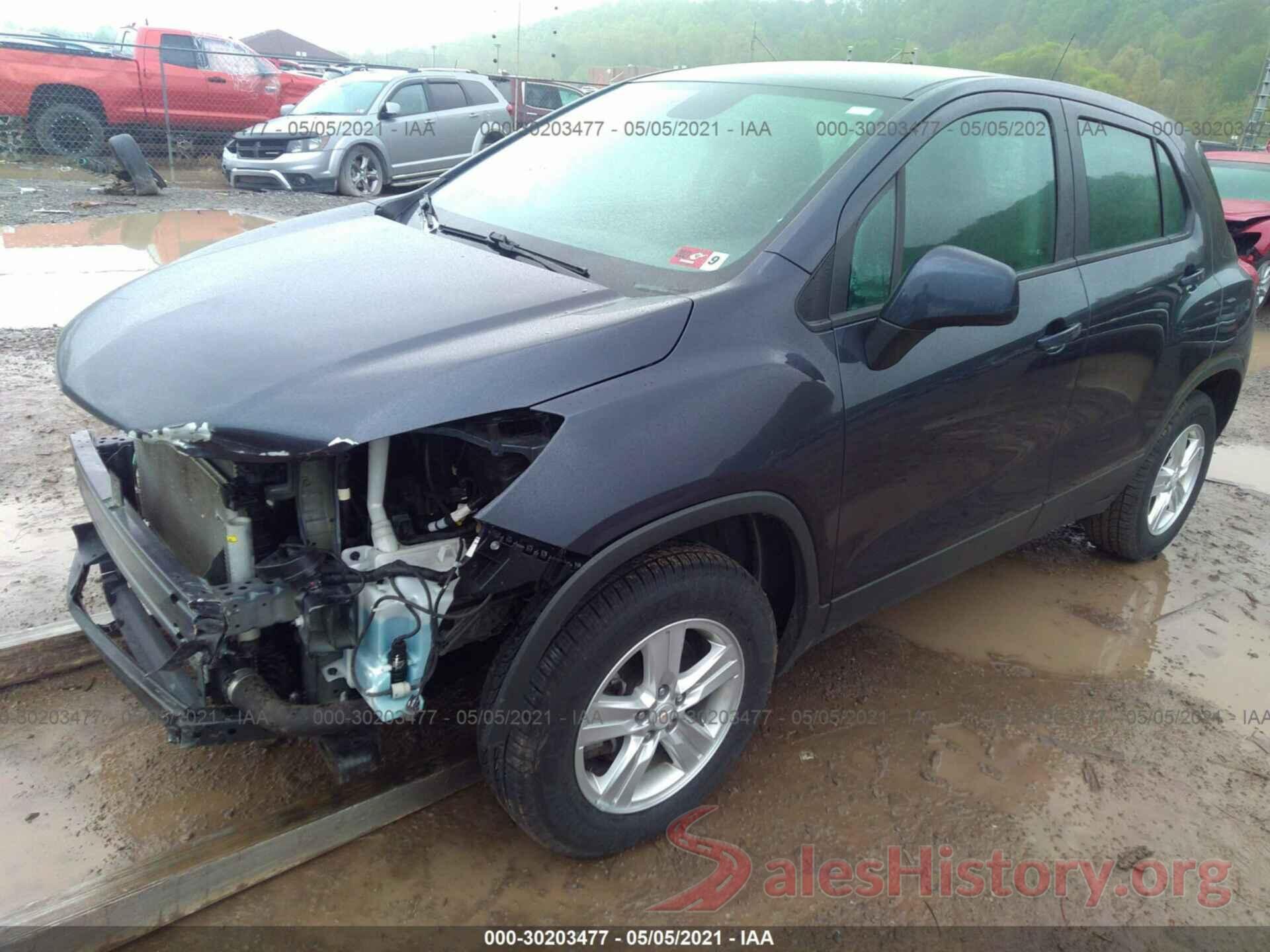 3GNCJNSB8KL153020 2019 CHEVROLET TRAX