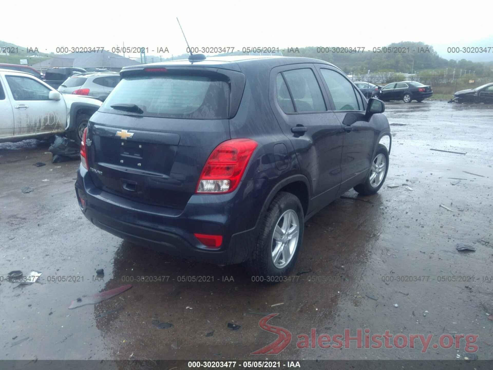 3GNCJNSB8KL153020 2019 CHEVROLET TRAX