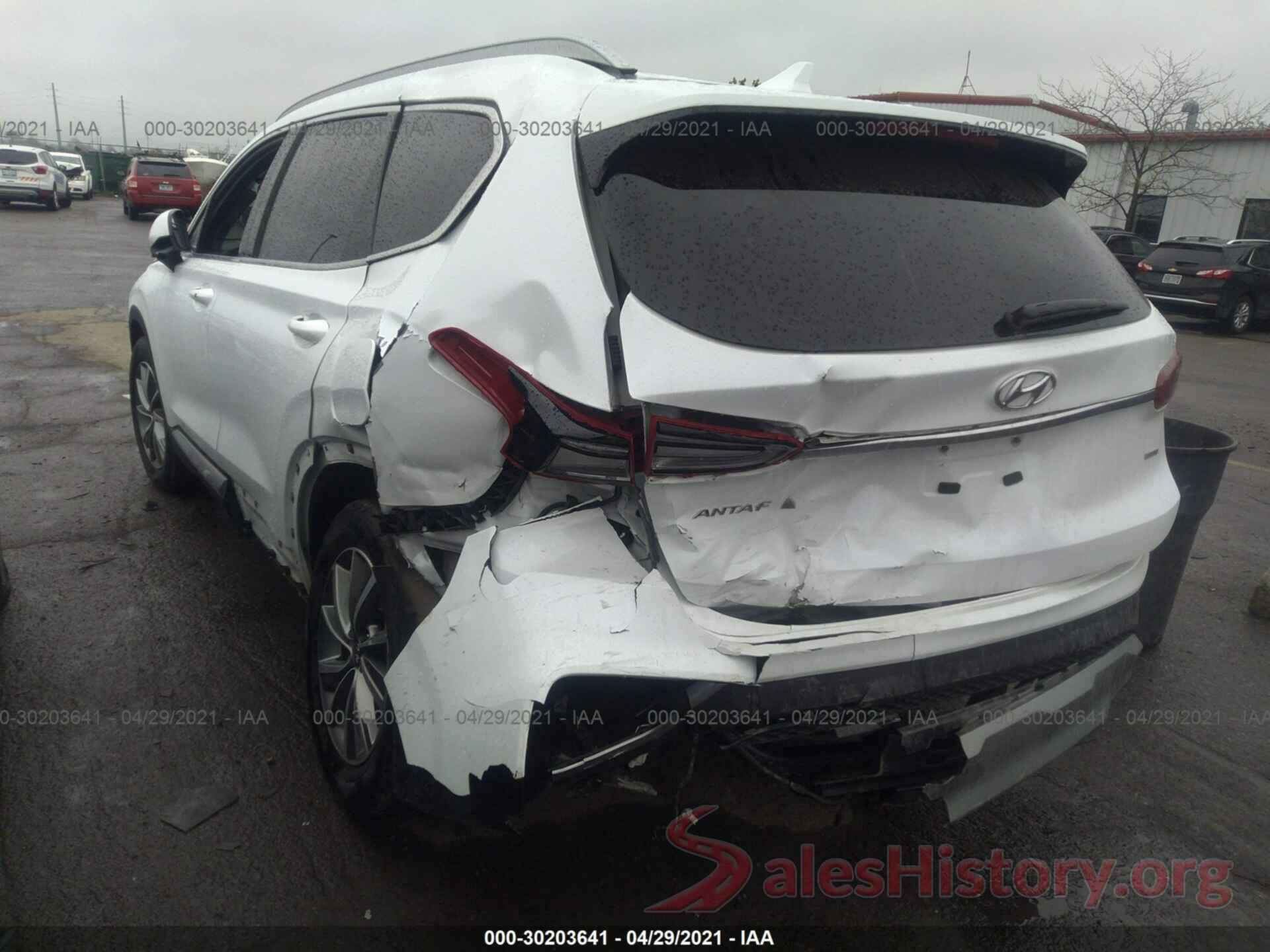 5NMS3CAD8LH292097 2020 HYUNDAI SANTA FE