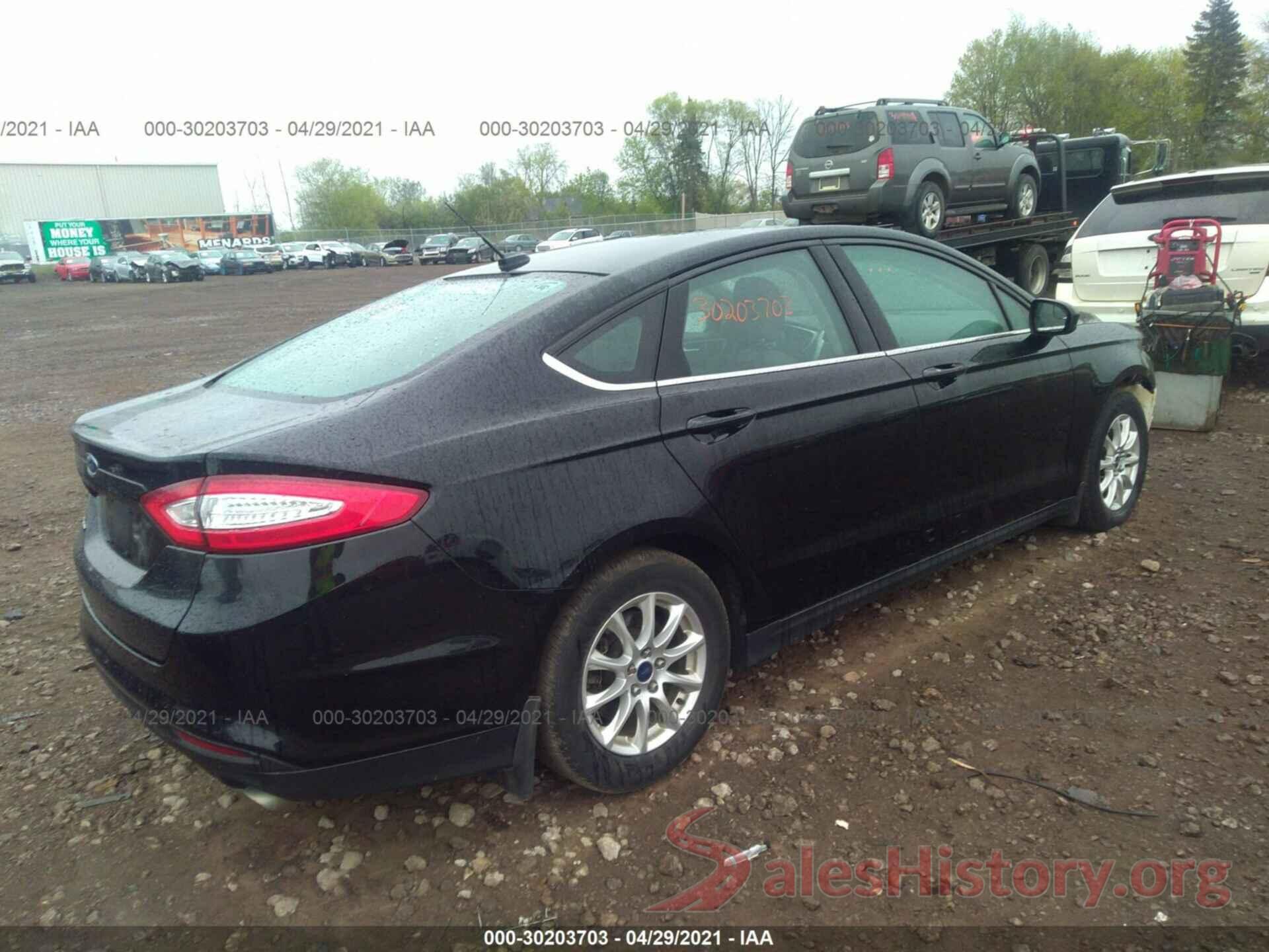 1FA6P0G70G5104242 2016 FORD FUSION