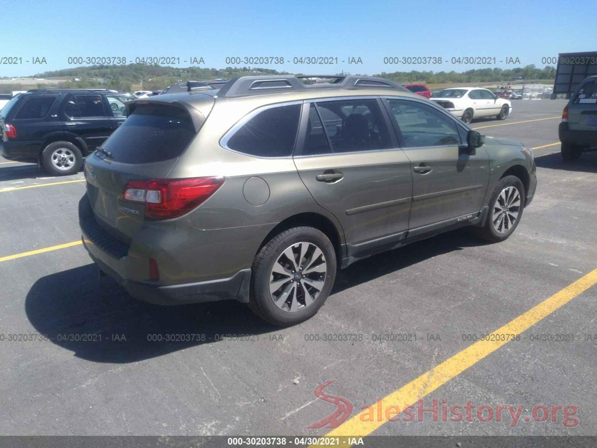 4S4BSBNC4G3299515 2016 SUBARU OUTBACK