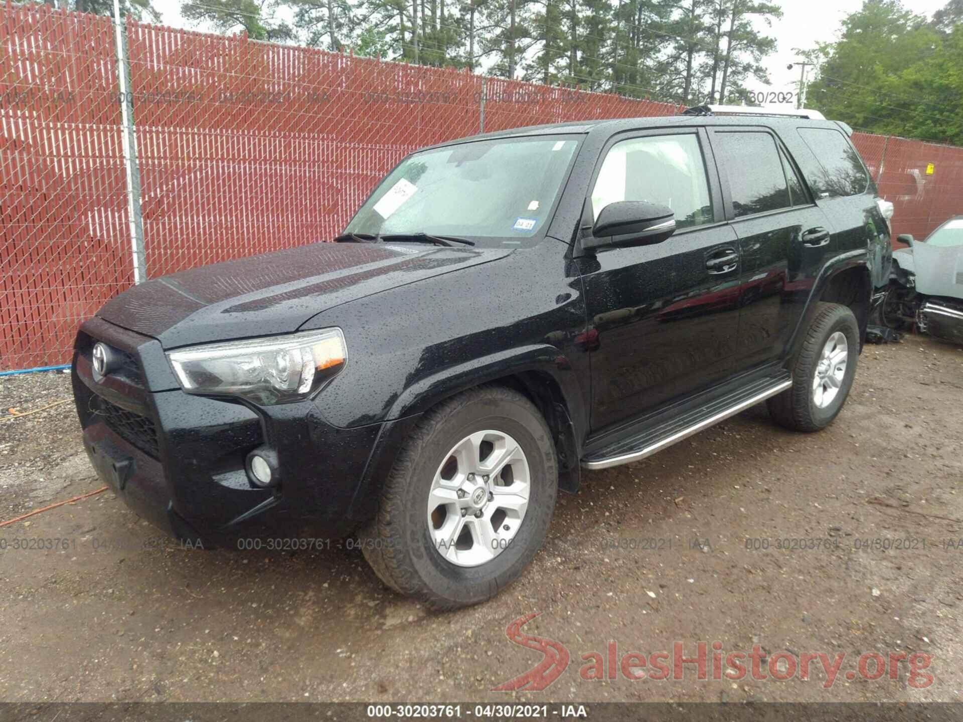 JTEZU5JR8G5124466 2016 TOYOTA 4RUNNER