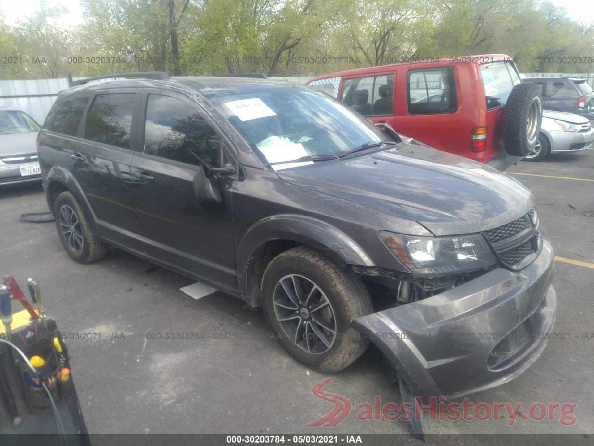 3C4PDCAB8JT347987 2018 DODGE JOURNEY