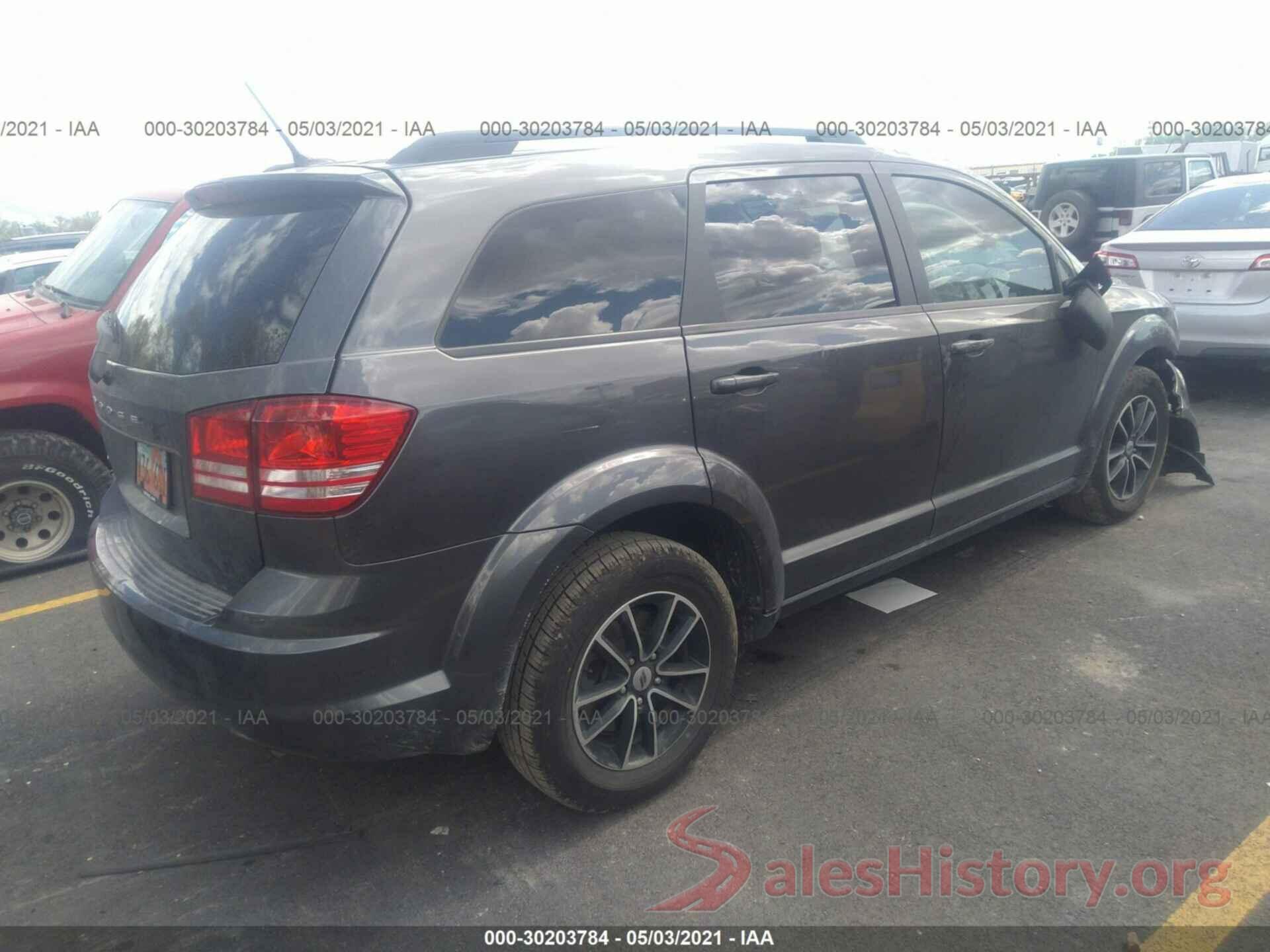 3C4PDCAB8JT347987 2018 DODGE JOURNEY