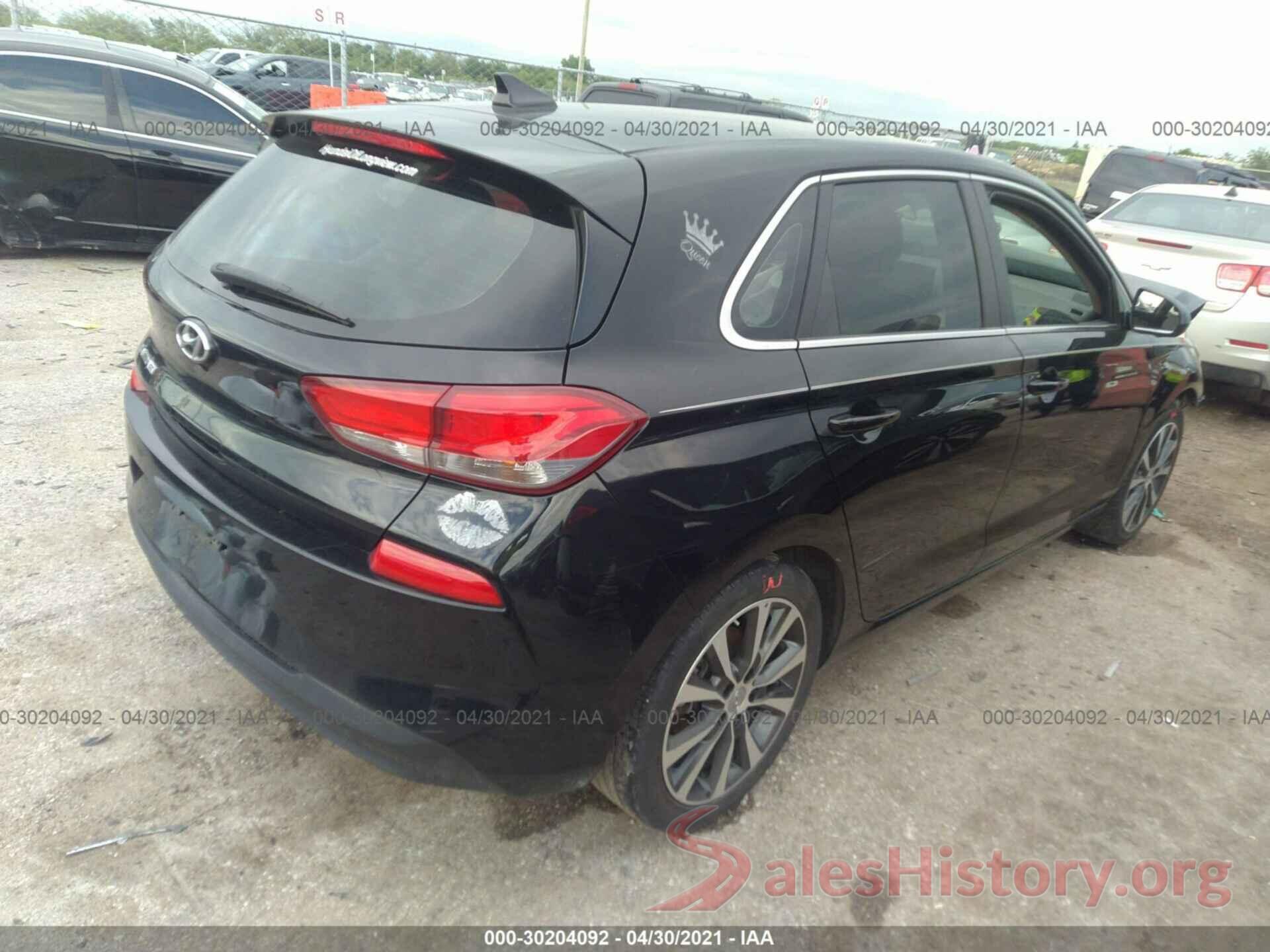 KMHH35LE4JU075501 2018 HYUNDAI ELANTRA GT