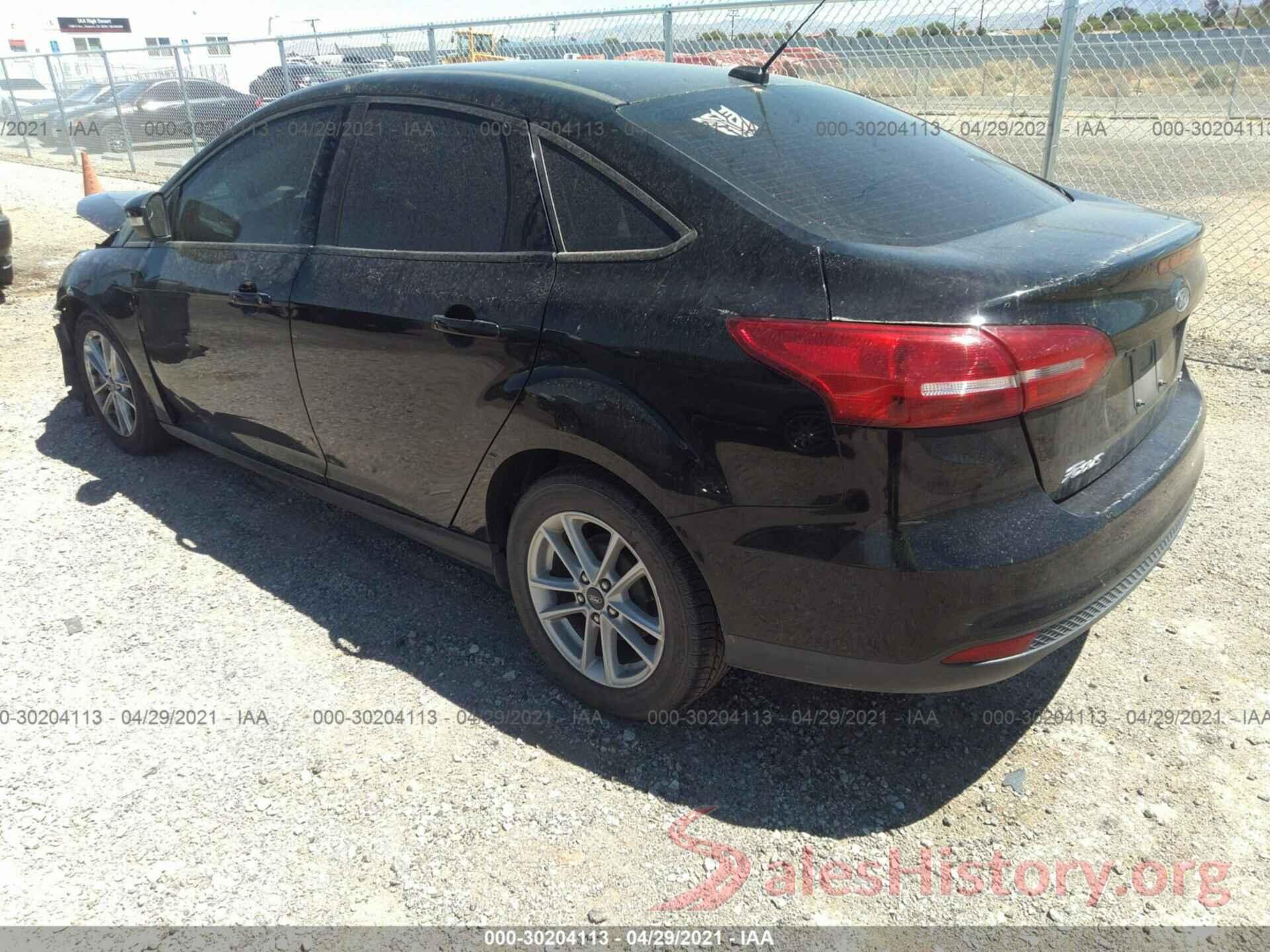 1FADP3F24HL231619 2017 FORD FOCUS