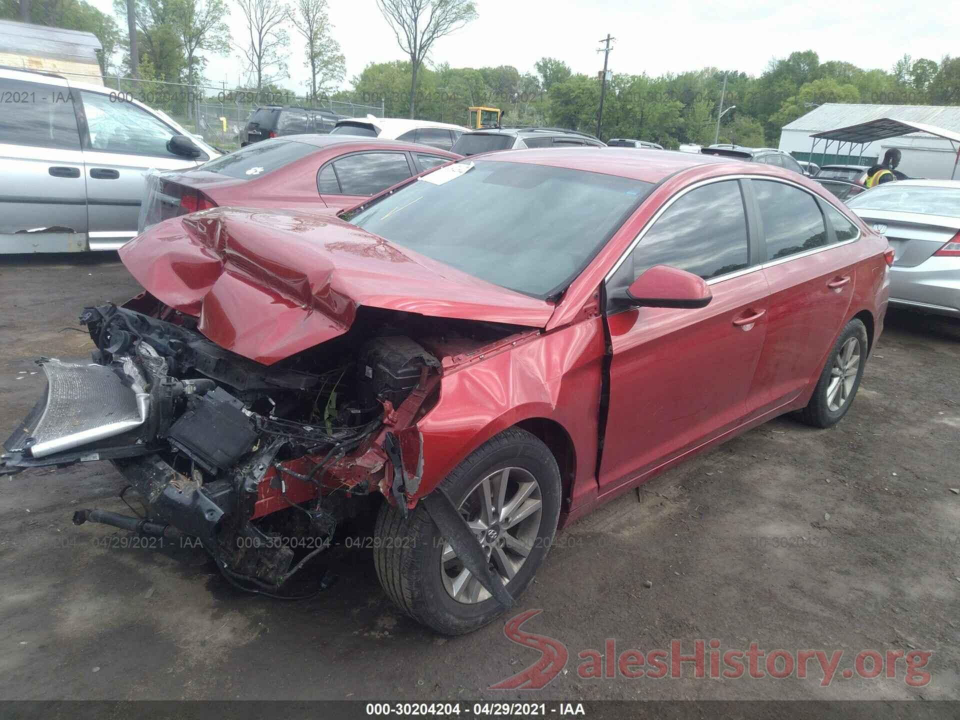 5NPE24AF2HH463928 2017 HYUNDAI SONATA