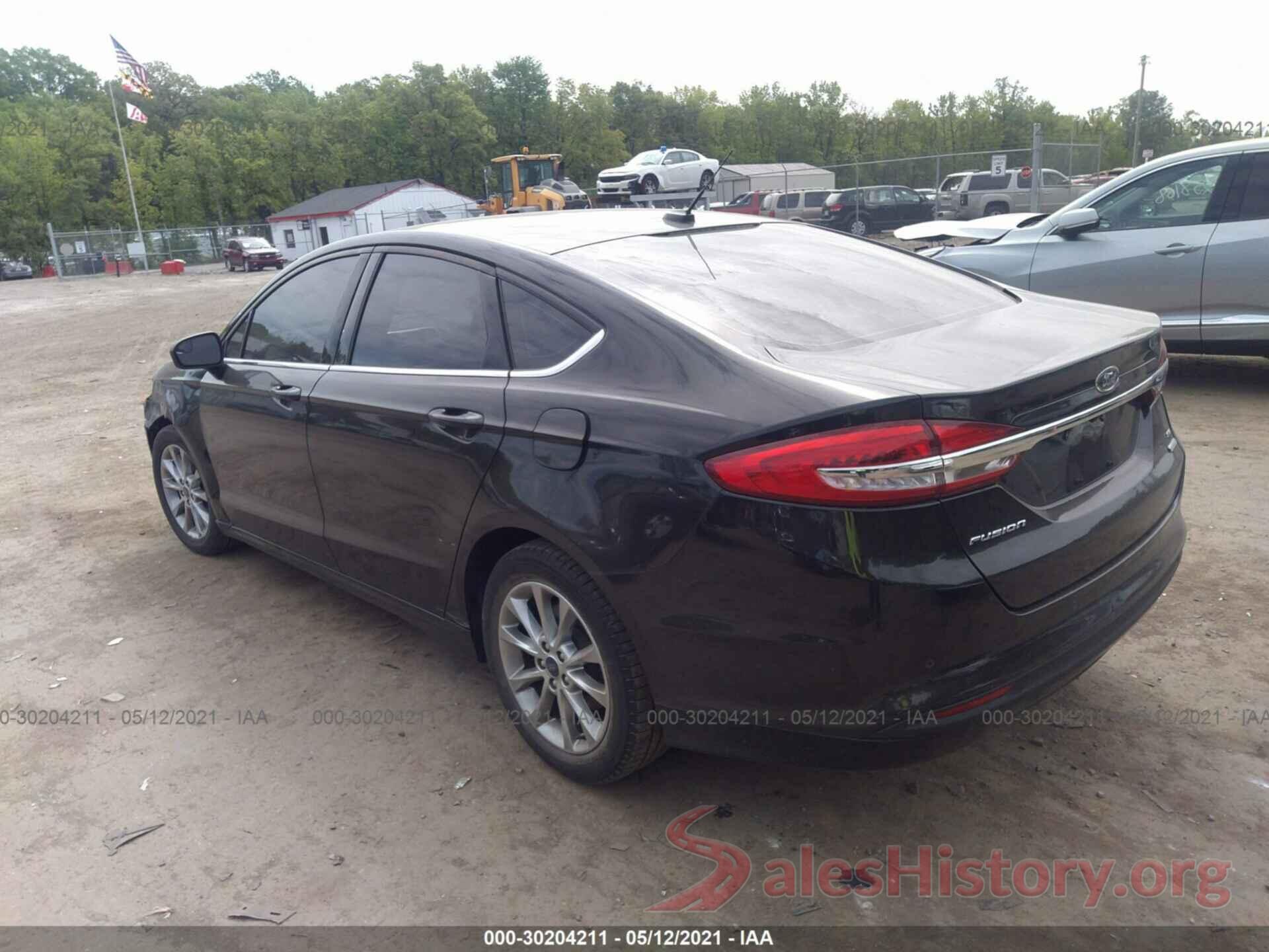 3FA6P0HD6HR331776 2017 FORD FUSION