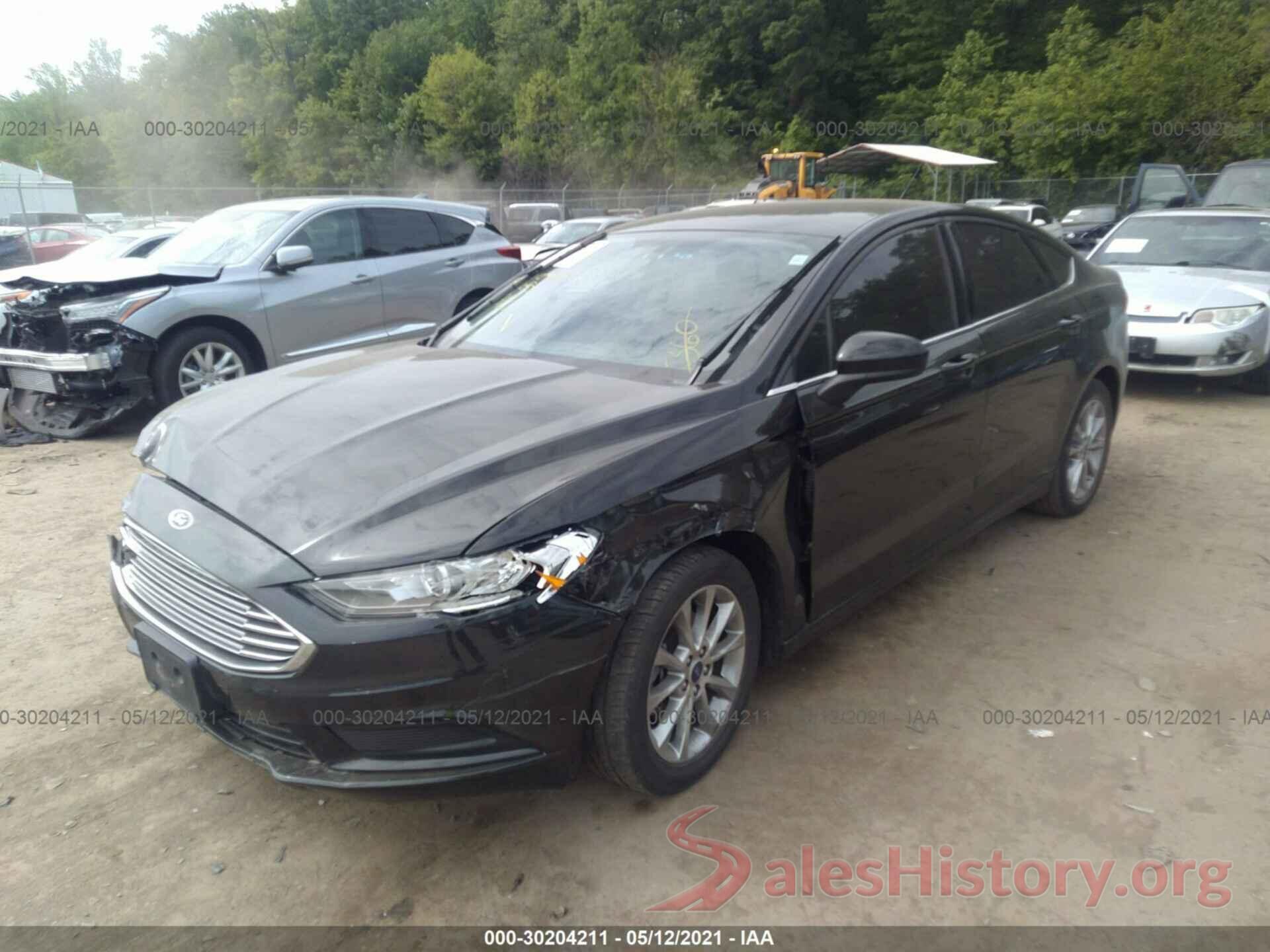 3FA6P0HD6HR331776 2017 FORD FUSION