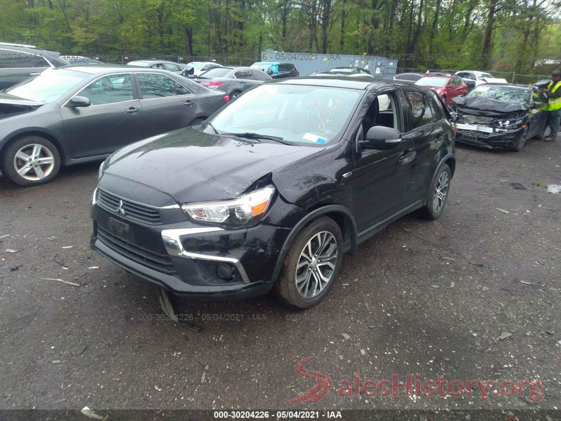 JA4AR3AU4GZ042409 2016 MITSUBISHI OUTLANDER SPORT