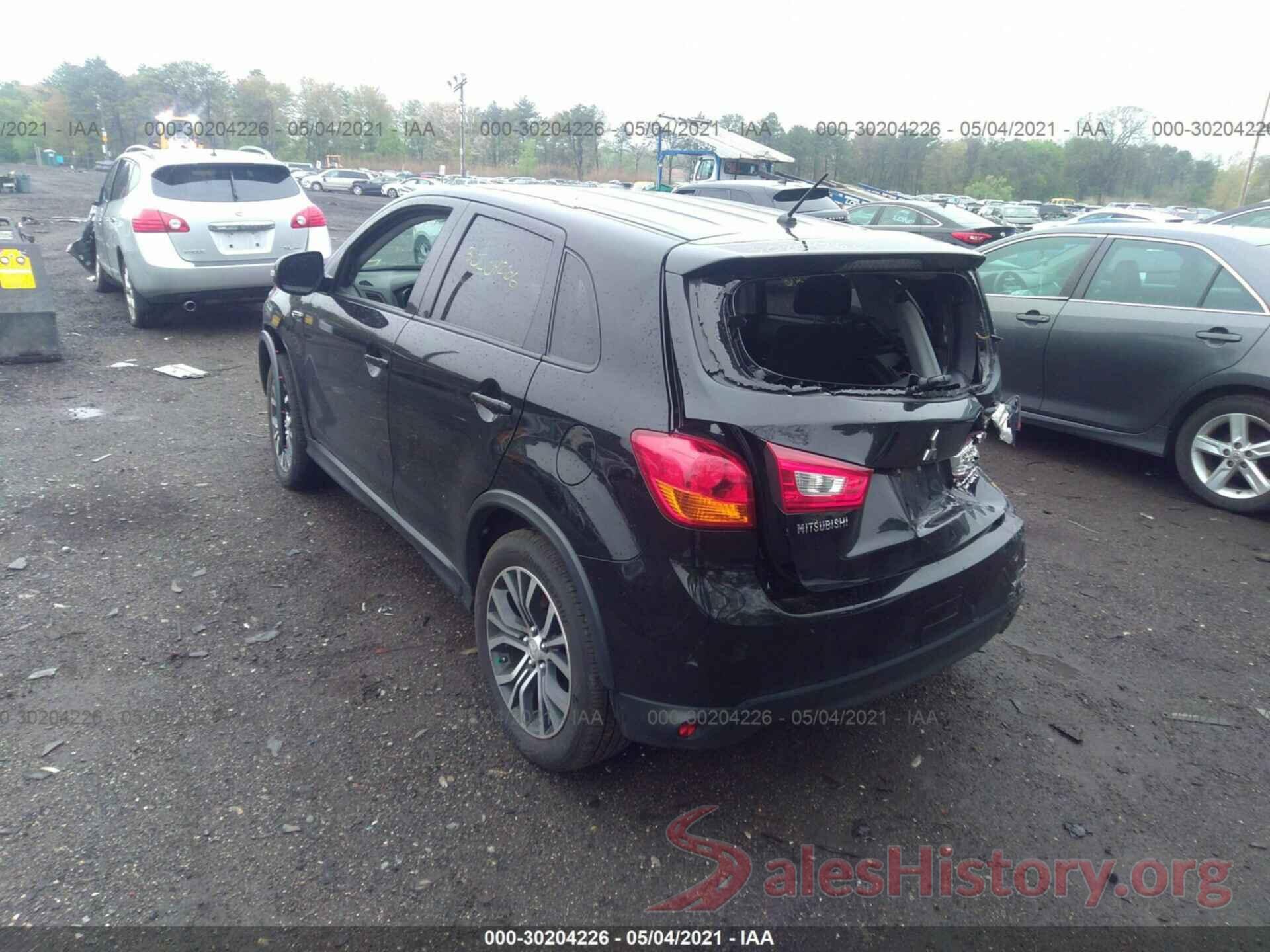 JA4AR3AU4GZ042409 2016 MITSUBISHI OUTLANDER SPORT