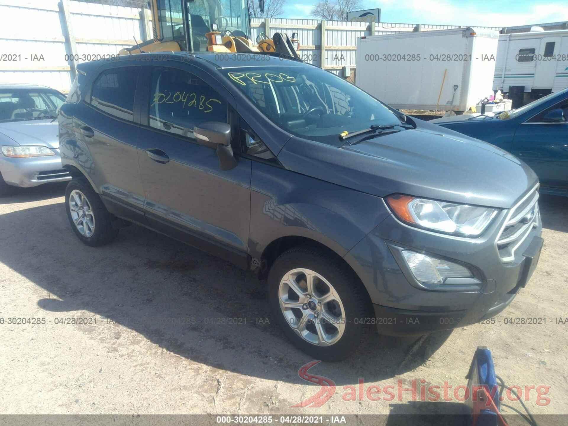 MAJ6P1UL5JC172837 2018 FORD ECOSPORT