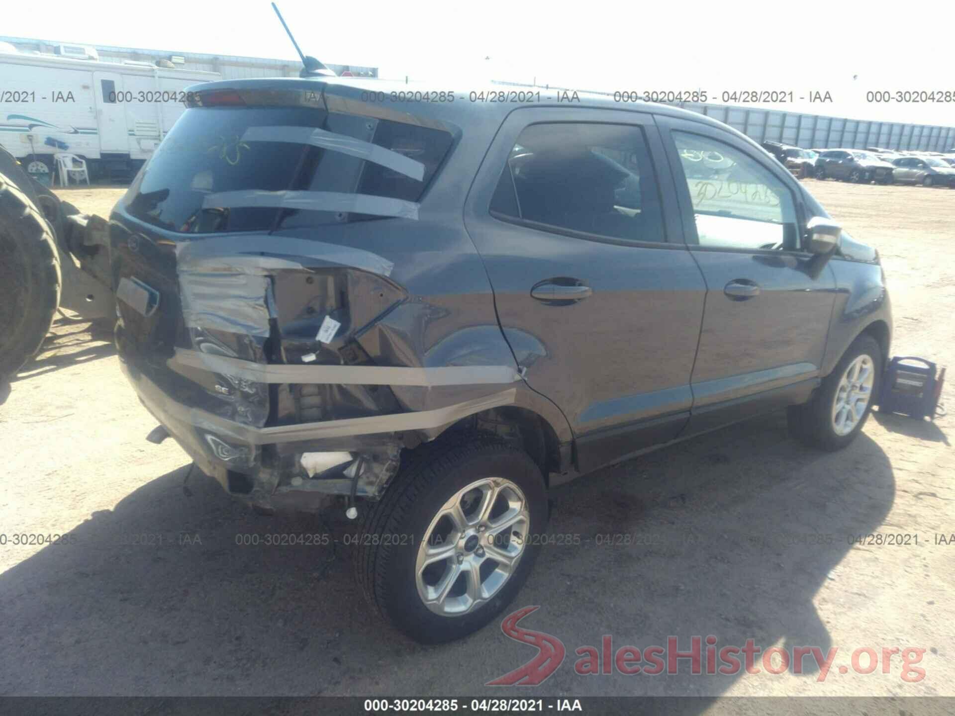 MAJ6P1UL5JC172837 2018 FORD ECOSPORT