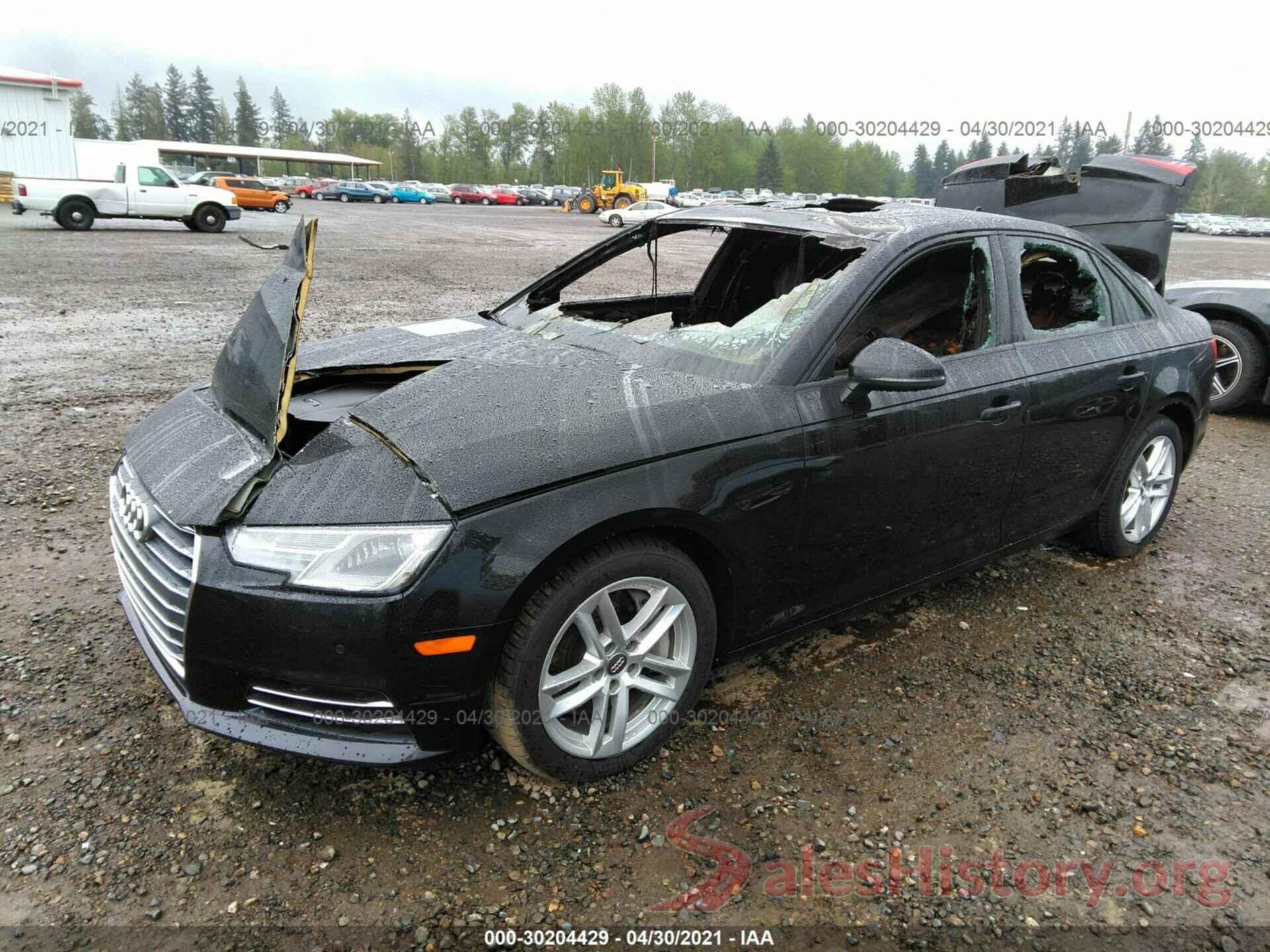 WAUANAF43HN012404 2017 AUDI A4