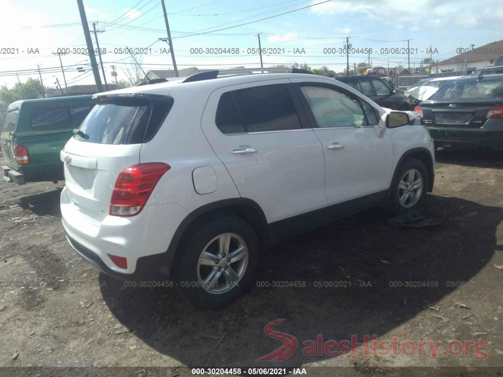 KL7CJLSB6JB724885 2018 CHEVROLET TRAX