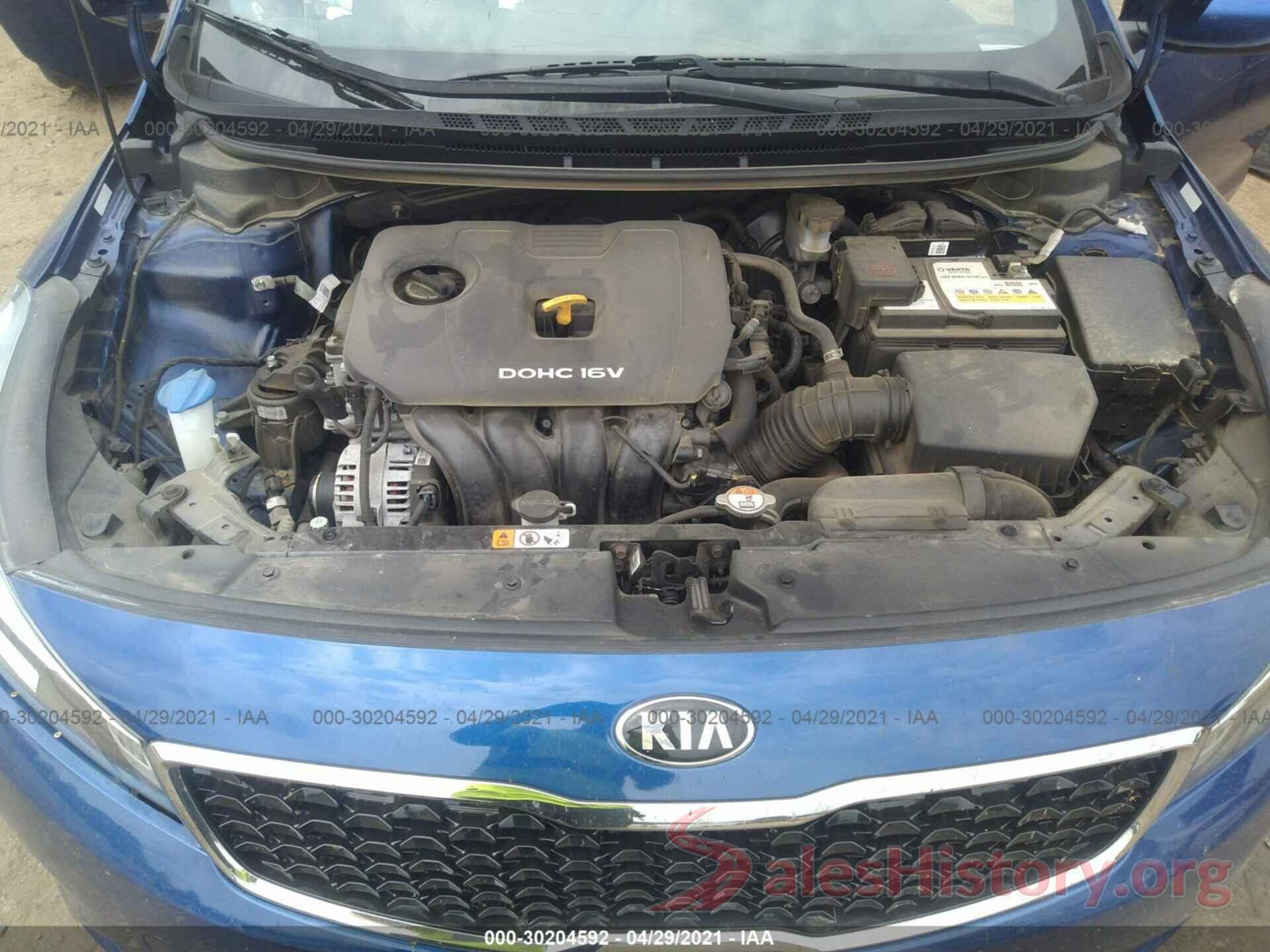 3KPFK4A71HE141329 2017 KIA FORTE